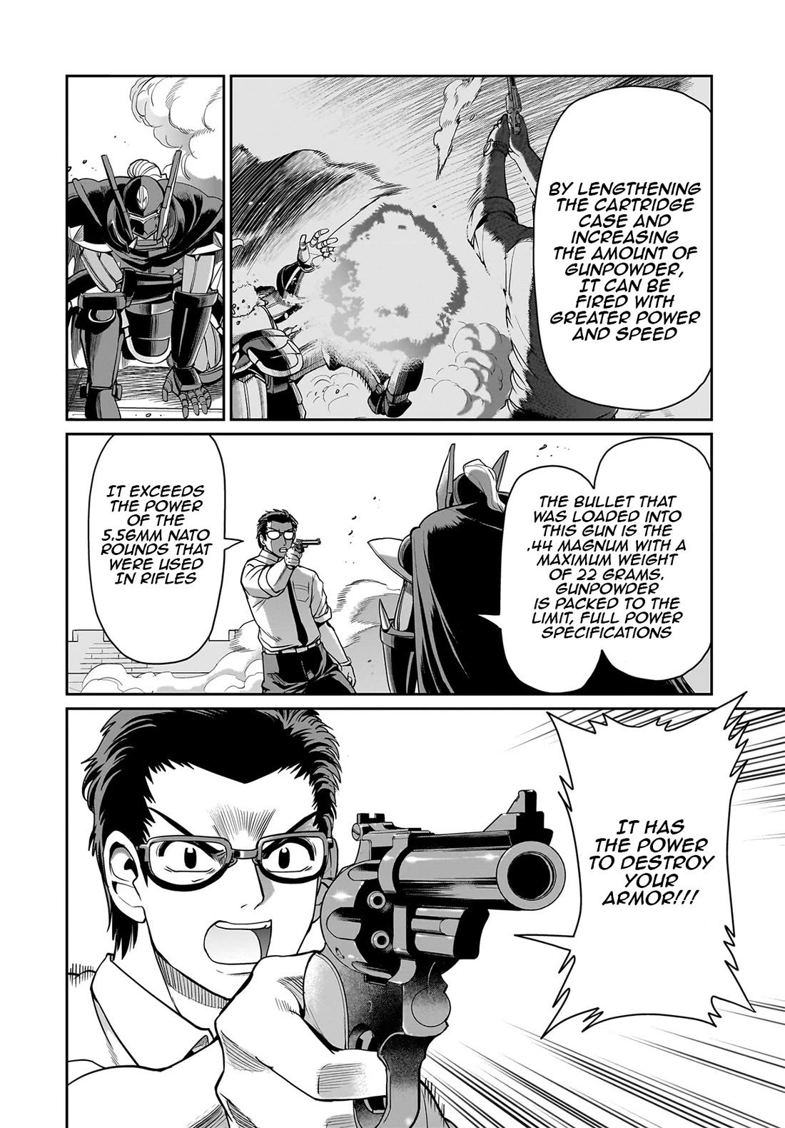 The Gunner's Life of a Middle-aged Man Summoned to Another World and Armed With a Rifle Chapter 51 page 3 - Chapter 51: .44 Magnum