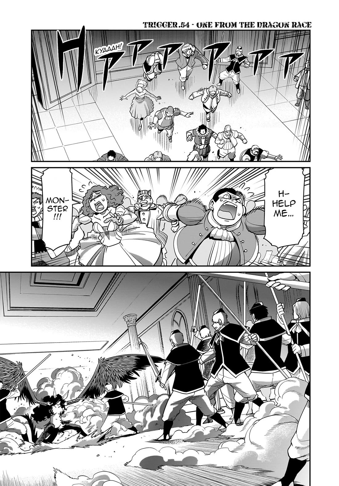 The Gunner's Life of a Middle-aged Man Summoned to Another World and Armed With a Rifle Chapter 54 page 2 - Chapter 54: One From The Dragon Race