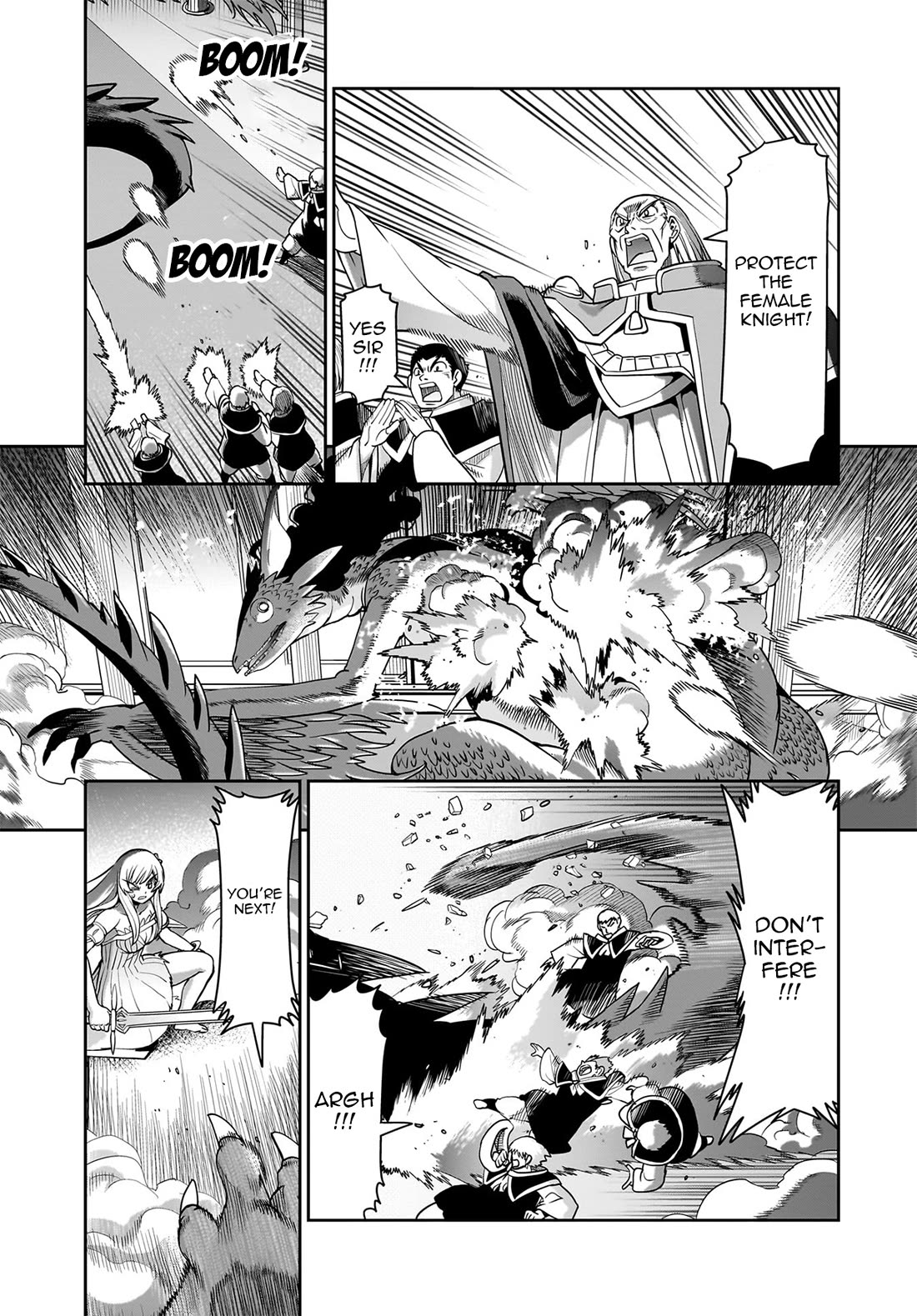 The Gunner's Life of a Middle-aged Man Summoned to Another World and Armed With a Rifle Chapter 55 page 13 - Chapter 55: The Power of the Dragon Slayer Sword