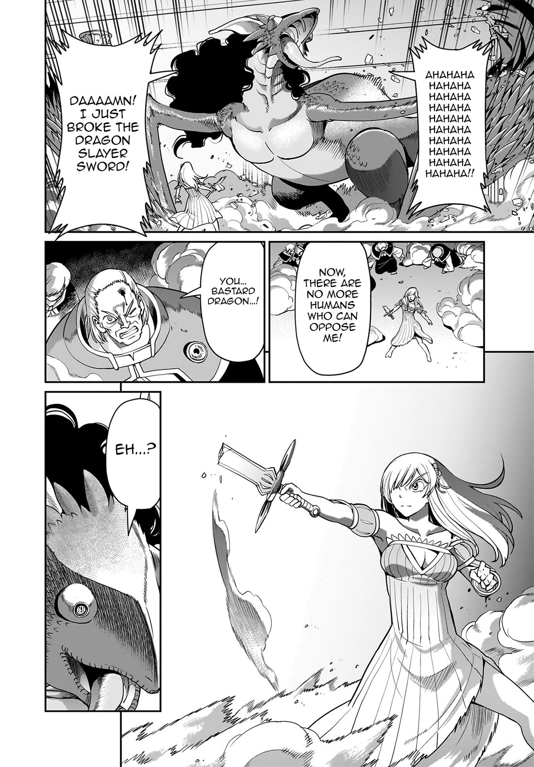 The Gunner's Life of a Middle-aged Man Summoned to Another World and Armed With a Rifle Chapter 55 page 16 - Chapter 55: The Power of the Dragon Slayer Sword