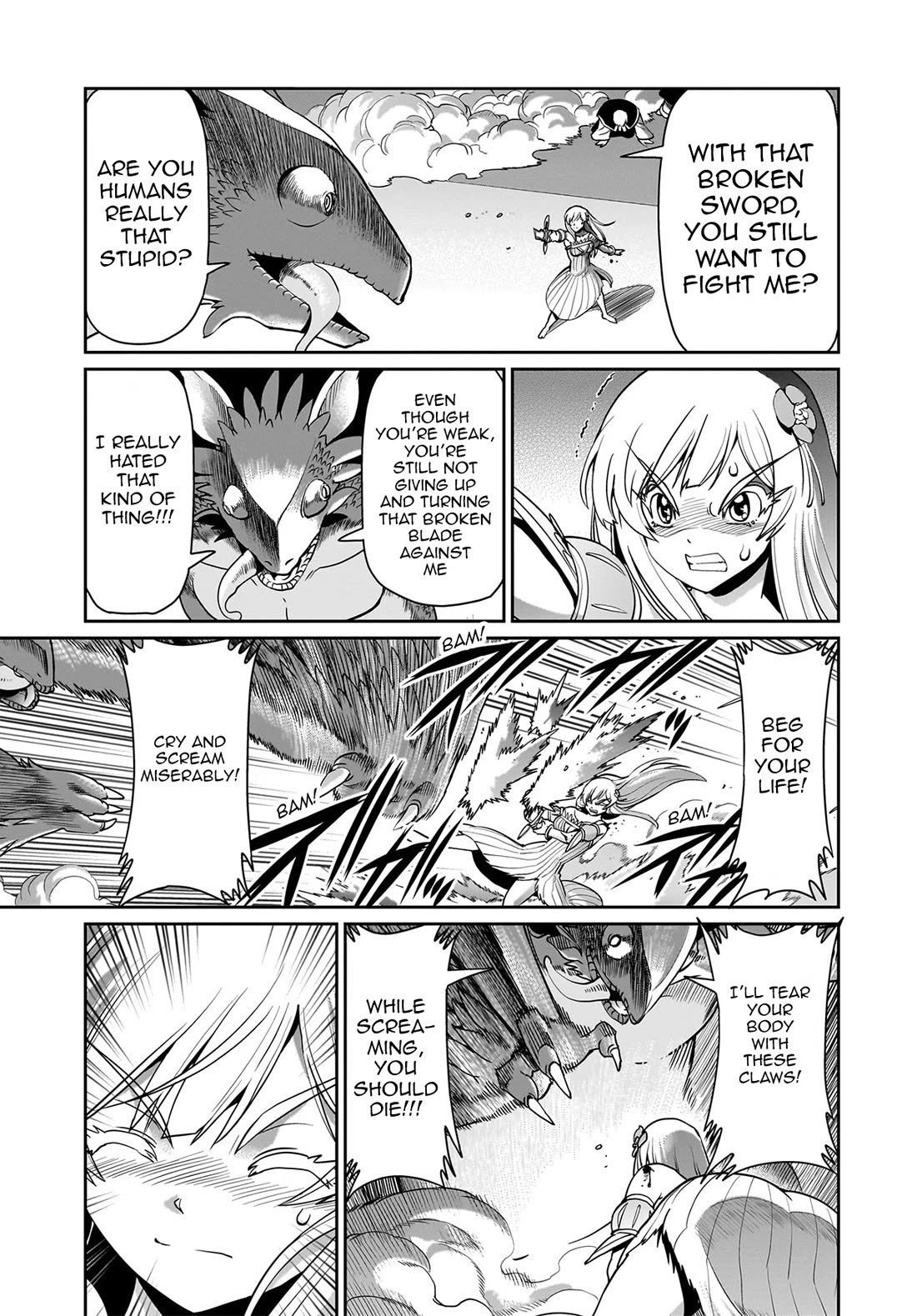 The Gunner's Life of a Middle-aged Man Summoned to Another World and Armed With a Rifle Chapter 55 page 17 - Chapter 55: The Power of the Dragon Slayer Sword