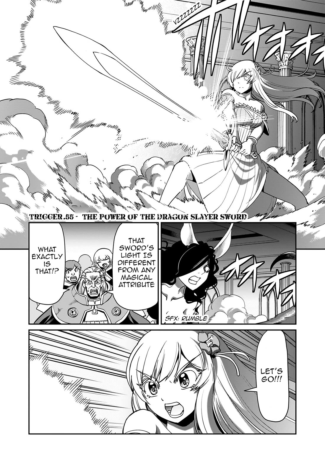 The Gunner's Life of a Middle-aged Man Summoned to Another World and Armed With a Rifle Chapter 55 page 2 - Chapter 55: The Power of the Dragon Slayer Sword