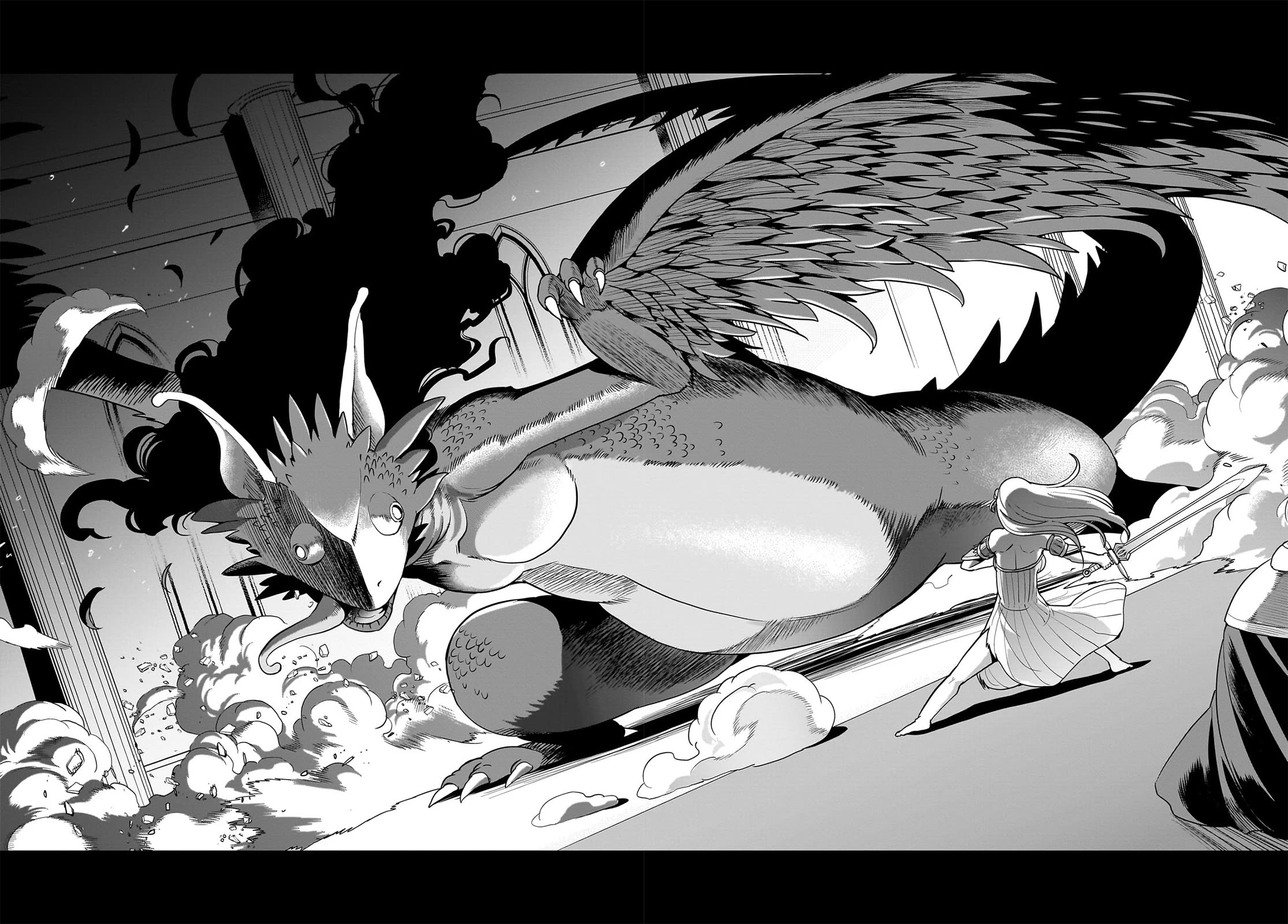 The Gunner's Life of a Middle-aged Man Summoned to Another World and Armed With a Rifle Chapter 55 page 9 - Chapter 55: The Power of the Dragon Slayer Sword