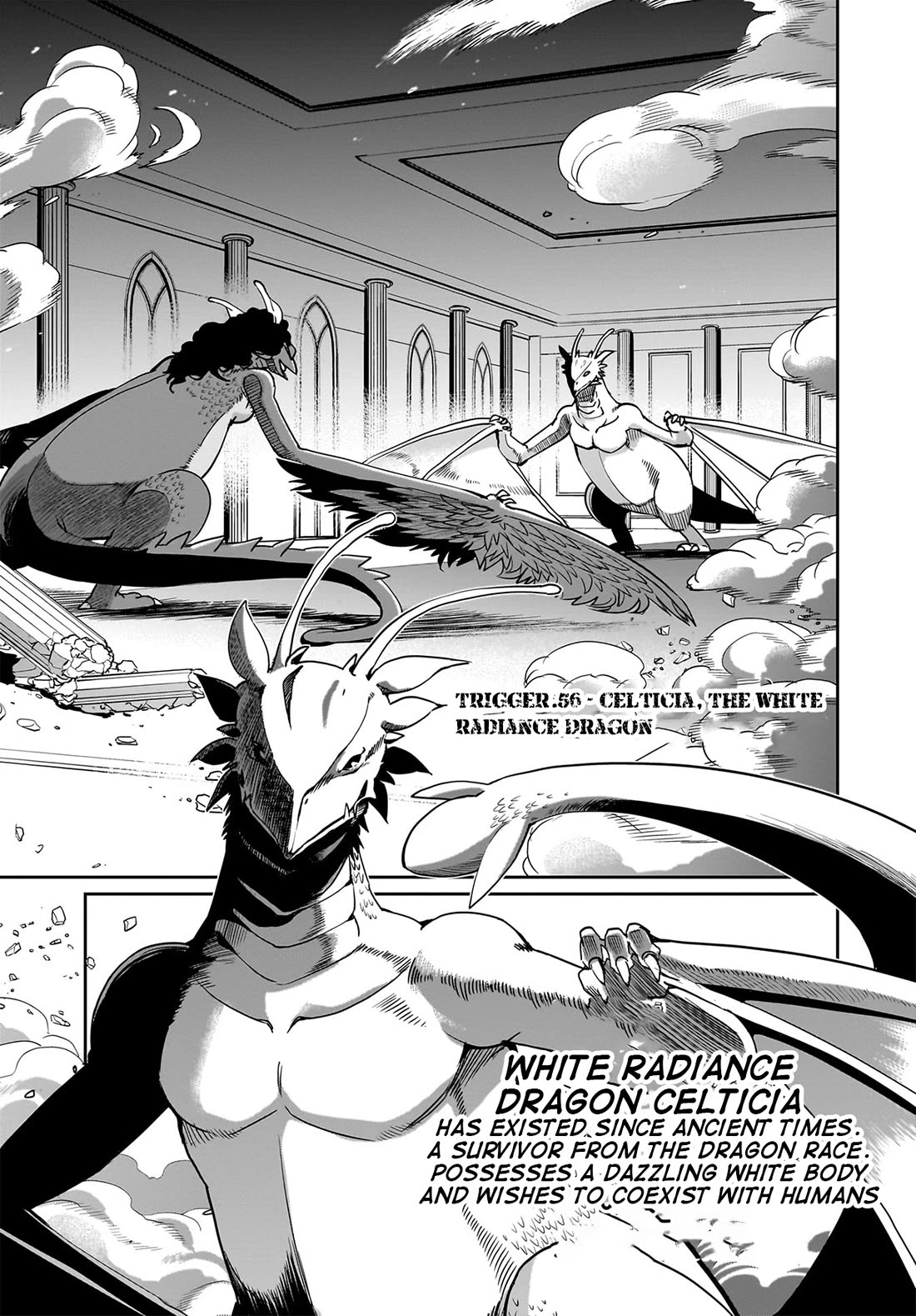 The Gunner's Life of a Middle-aged Man Summoned to Another World and Armed With a Rifle Chapter 56 page 2 - Chapter 56: Celticia, The White Radiance Dragon