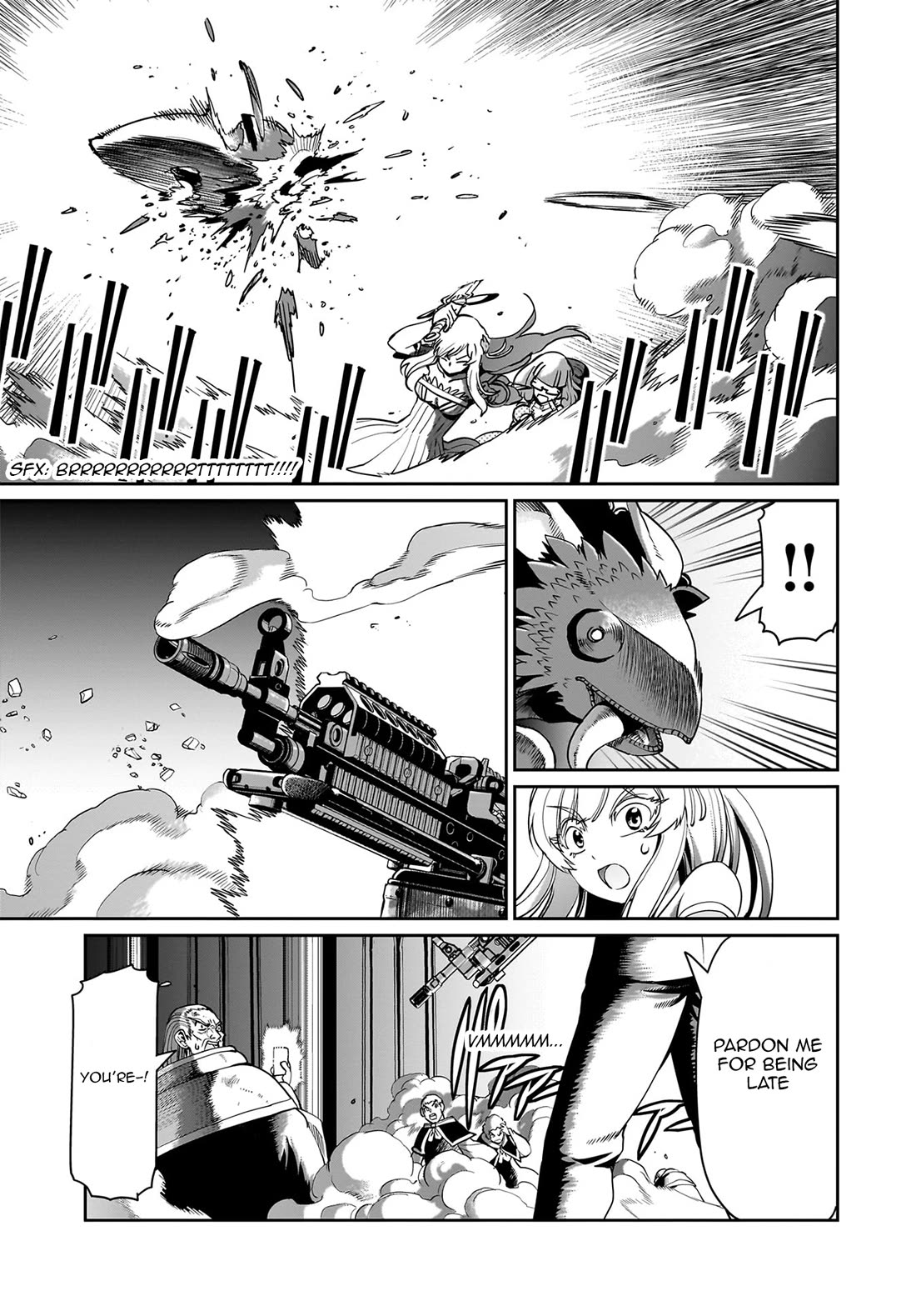 The Gunner's Life of a Middle-aged Man Summoned to Another World and Armed With a Rifle Chapter 56 page 22 - Chapter 56: Celticia, The White Radiance Dragon