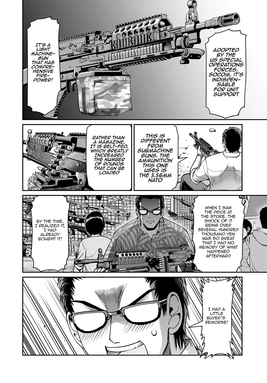 The Gunner's Life of a Middle-aged Man Summoned to Another World and Armed With a Rifle Chapter 57 page 11 - Chapter 57: Gun Vs. Dragon