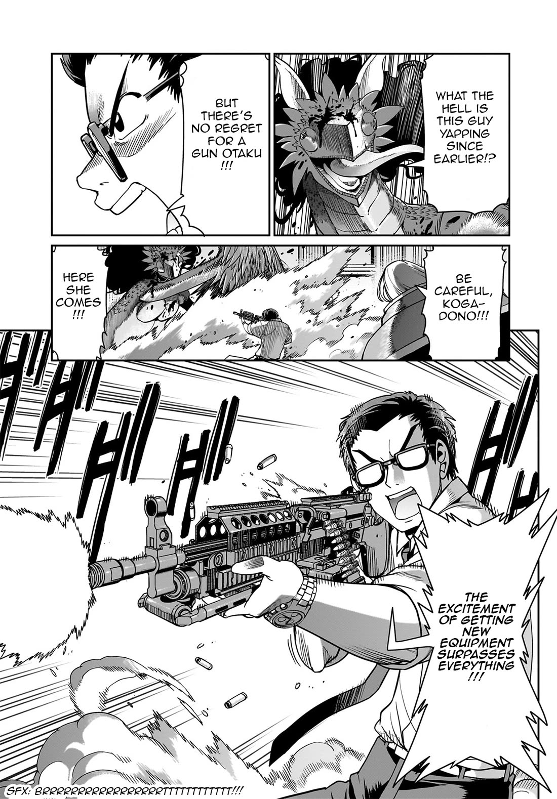 The Gunner's Life of a Middle-aged Man Summoned to Another World and Armed With a Rifle Chapter 57 page 12 - Chapter 57: Gun Vs. Dragon