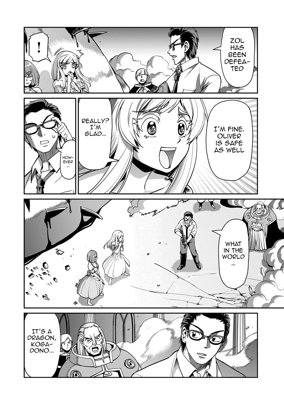 The Gunner's Life of a Middle-aged Man Summoned to Another World and Armed With a Rifle Chapter 57 page 3 - Chapter 57: Gun Vs. Dragon