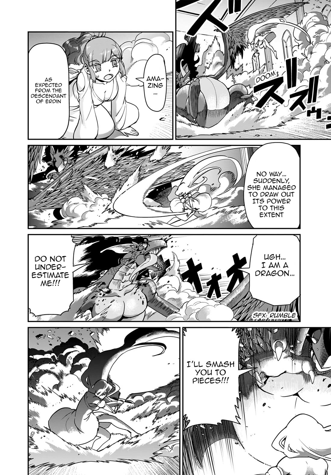 The Gunner's Life of a Middle-aged Man Summoned to Another World and Armed With a Rifle Chapter 58 page 13 - Chapter 58: Dragon Slayer Sword, Give Me Thy Strength!