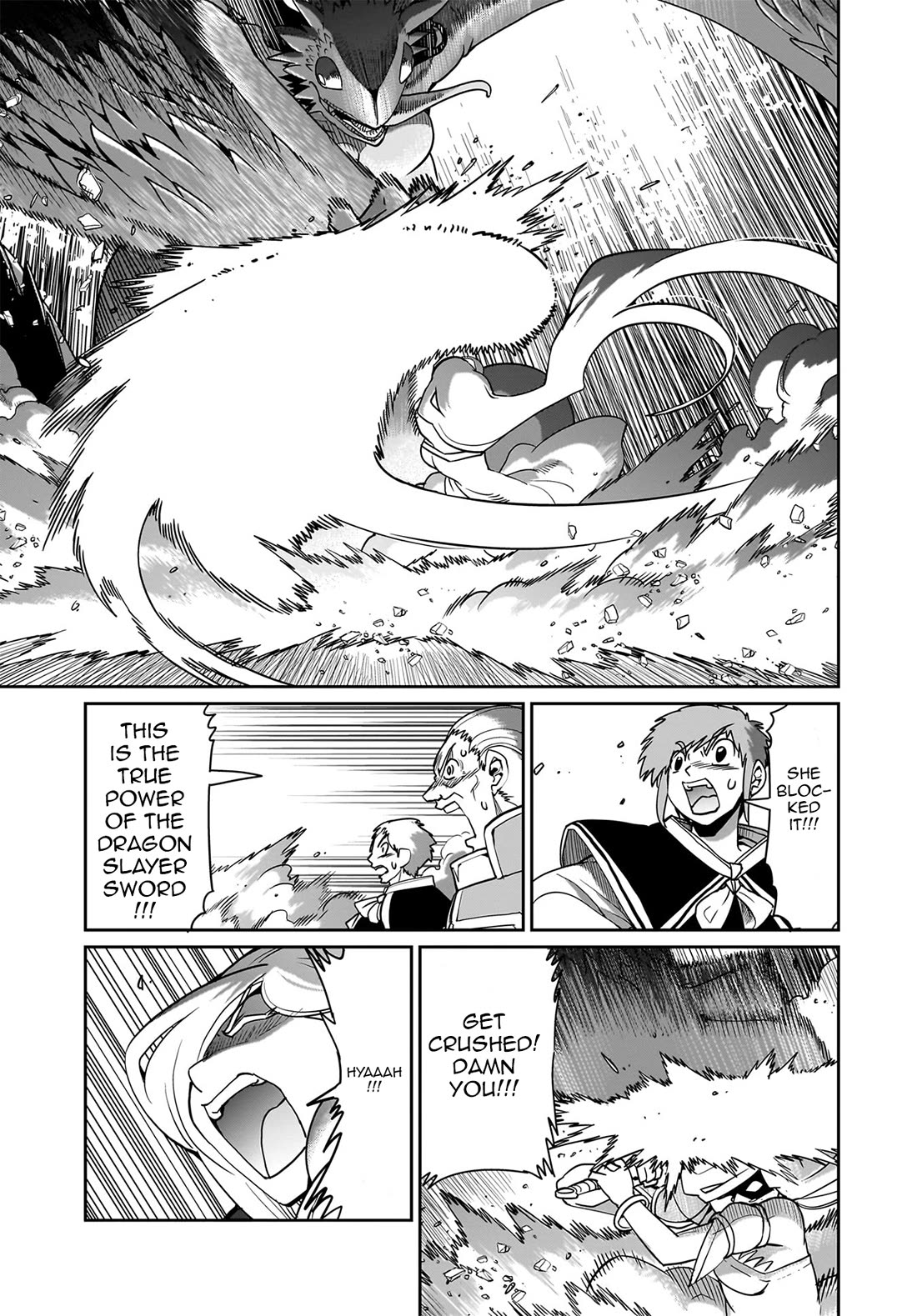 The Gunner's Life of a Middle-aged Man Summoned to Another World and Armed With a Rifle Chapter 58 page 14 - Chapter 58: Dragon Slayer Sword, Give Me Thy Strength!