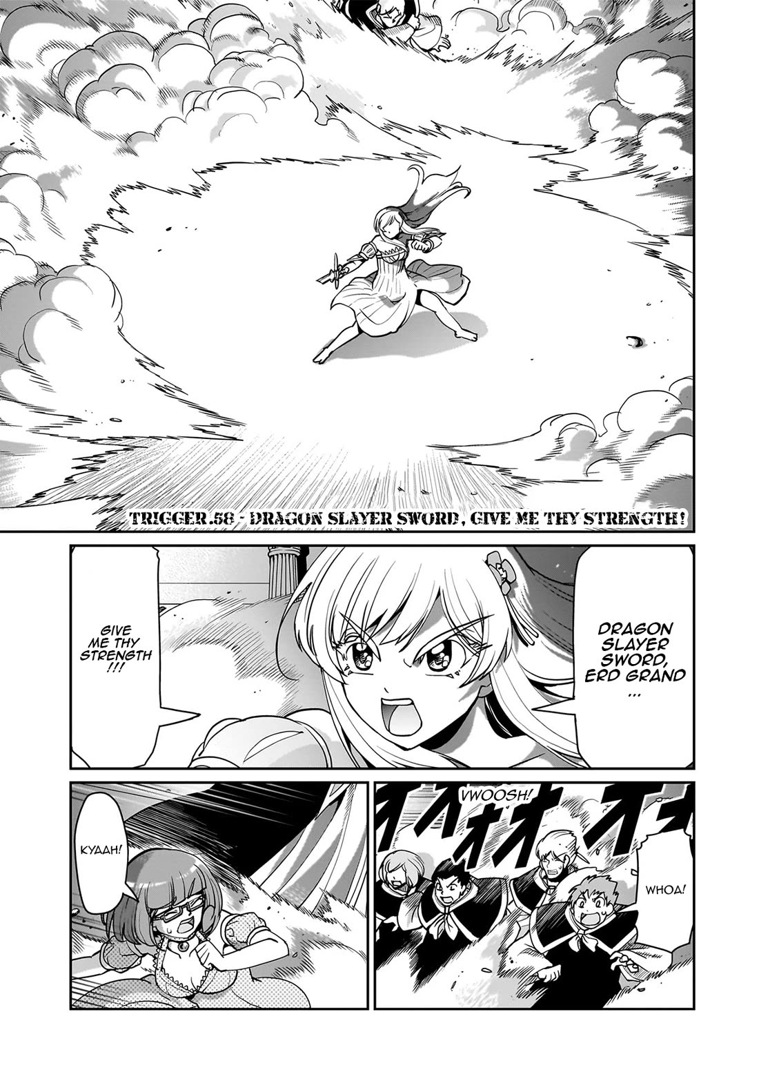 The Gunner's Life of a Middle-aged Man Summoned to Another World and Armed With a Rifle Chapter 58 page 2 - Chapter 58: Dragon Slayer Sword, Give Me Thy Strength!