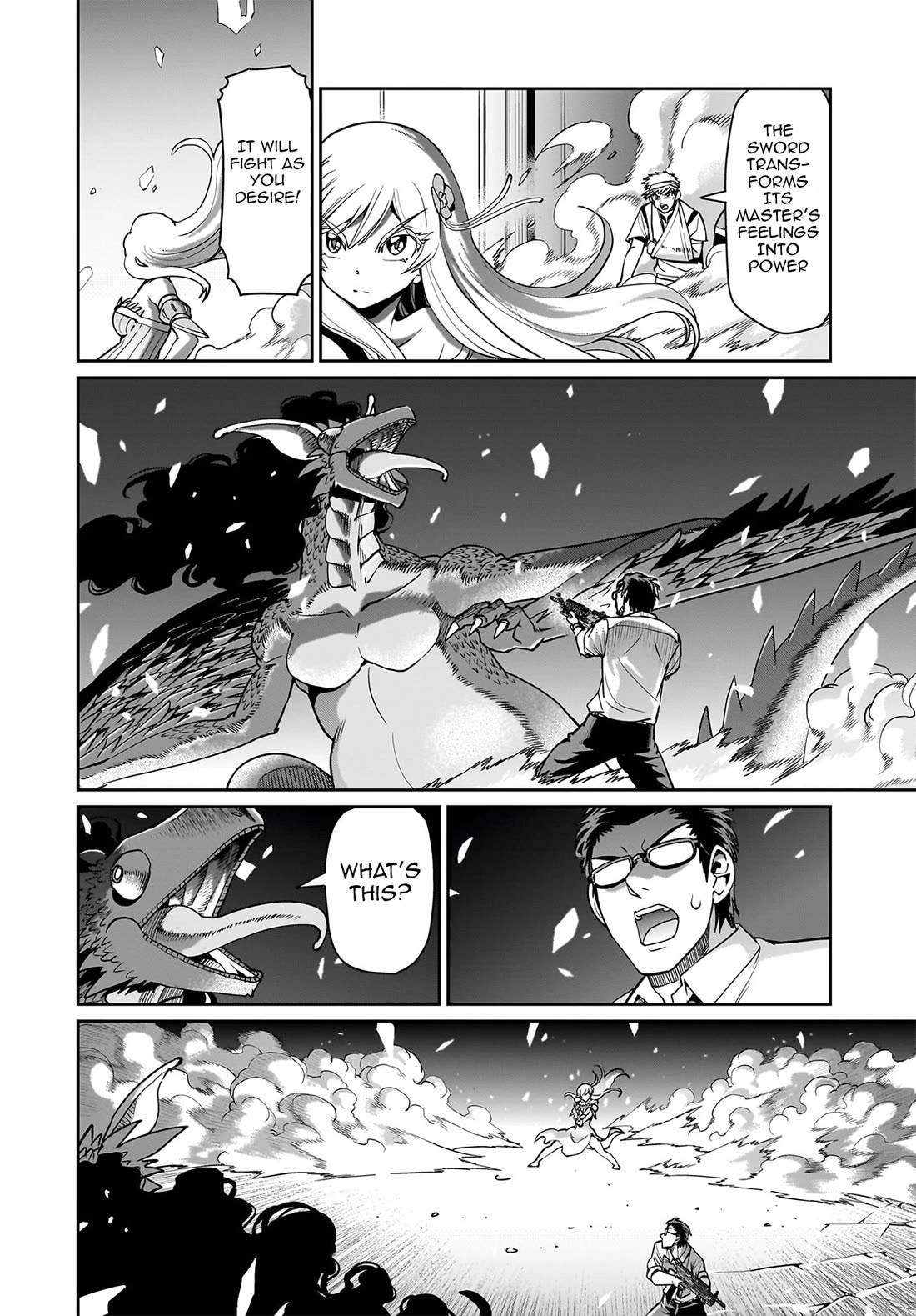 The Gunner's Life of a Middle-aged Man Summoned to Another World and Armed With a Rifle Chapter 58 page 3 - Chapter 58: Dragon Slayer Sword, Give Me Thy Strength!