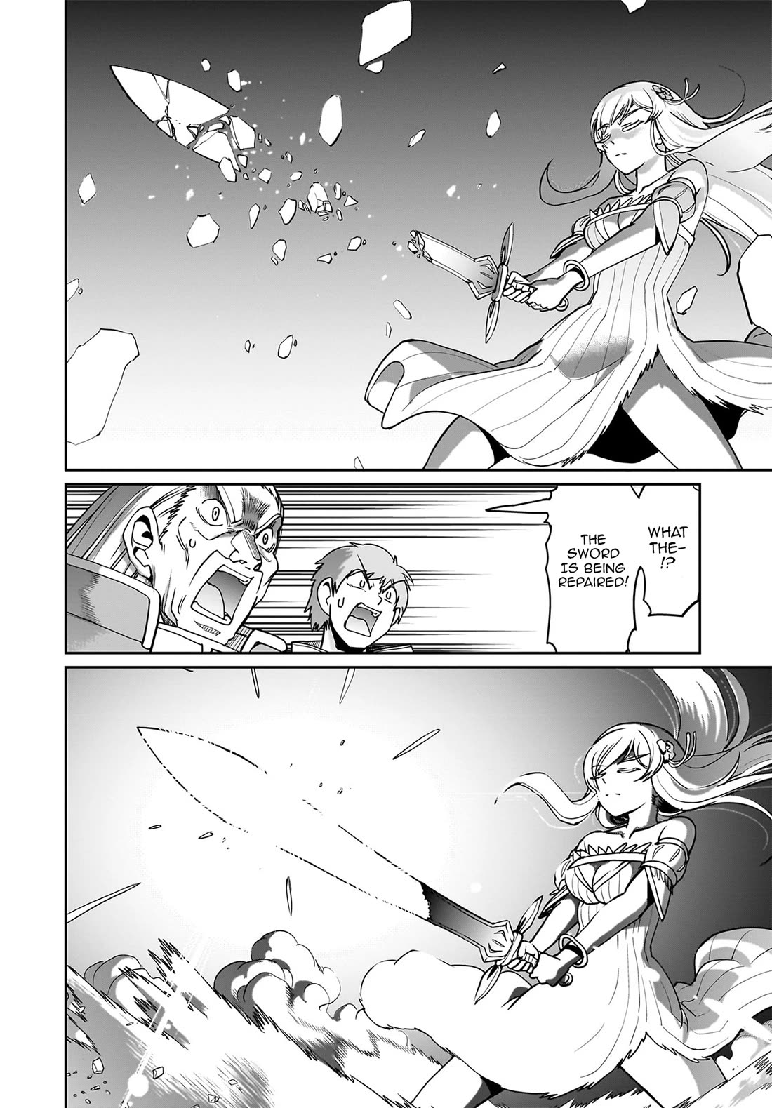 The Gunner's Life of a Middle-aged Man Summoned to Another World and Armed With a Rifle Chapter 58 page 5 - Chapter 58: Dragon Slayer Sword, Give Me Thy Strength!