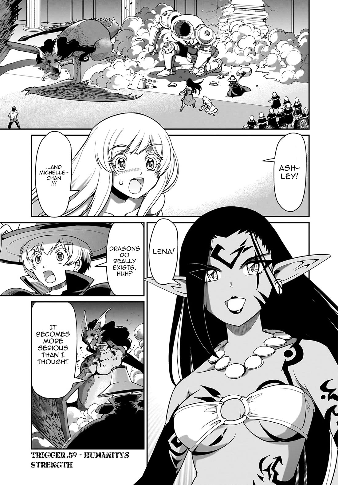 The Gunner's Life of a Middle-aged Man Summoned to Another World and Armed With a Rifle Chapter 59 page 2 - Chapter 59: Humanity's Strength