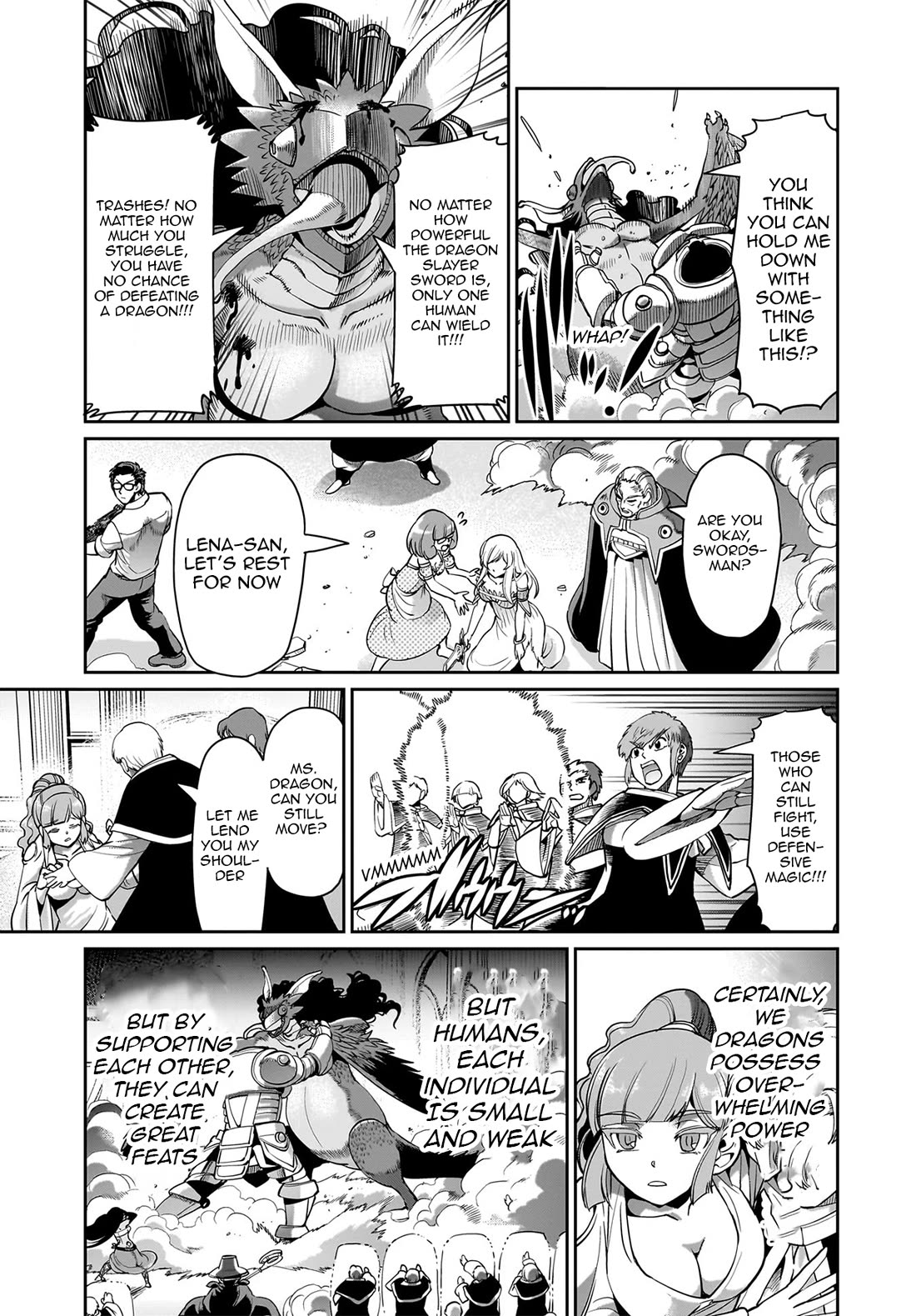 The Gunner's Life of a Middle-aged Man Summoned to Another World and Armed With a Rifle Chapter 59 page 8 - Chapter 59: Humanity's Strength