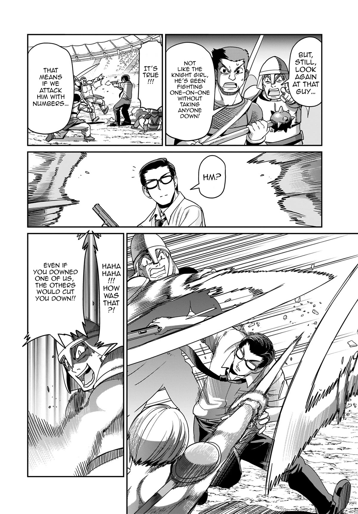 The Gunner's Life of a Middle-aged Man Summoned to Another World and Armed With a Rifle Chapter 6 page 11 - Chapter 6: Battle Royale