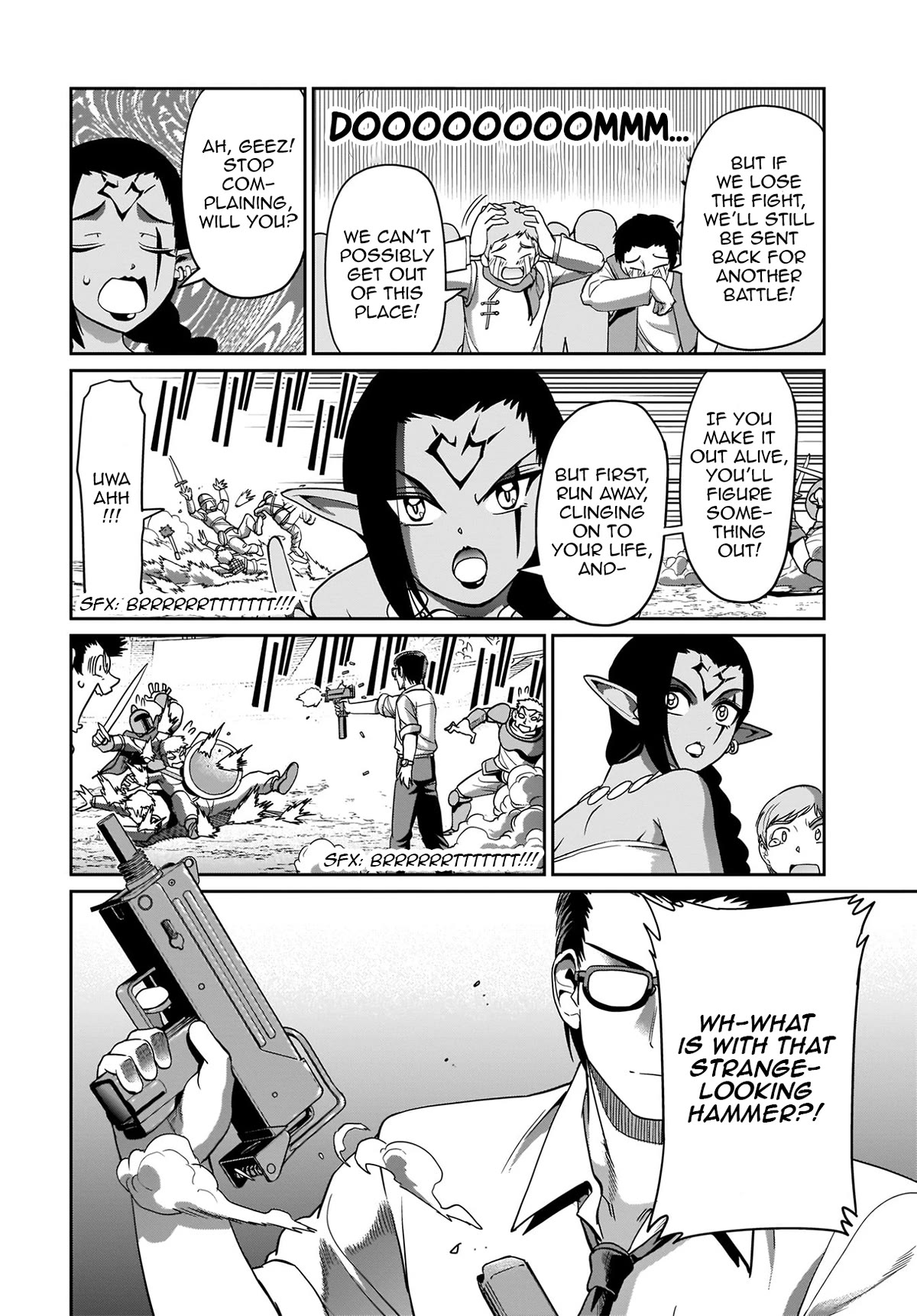 The Gunner's Life of a Middle-aged Man Summoned to Another World and Armed With a Rifle Chapter 6 page 13 - Chapter 6: Battle Royale