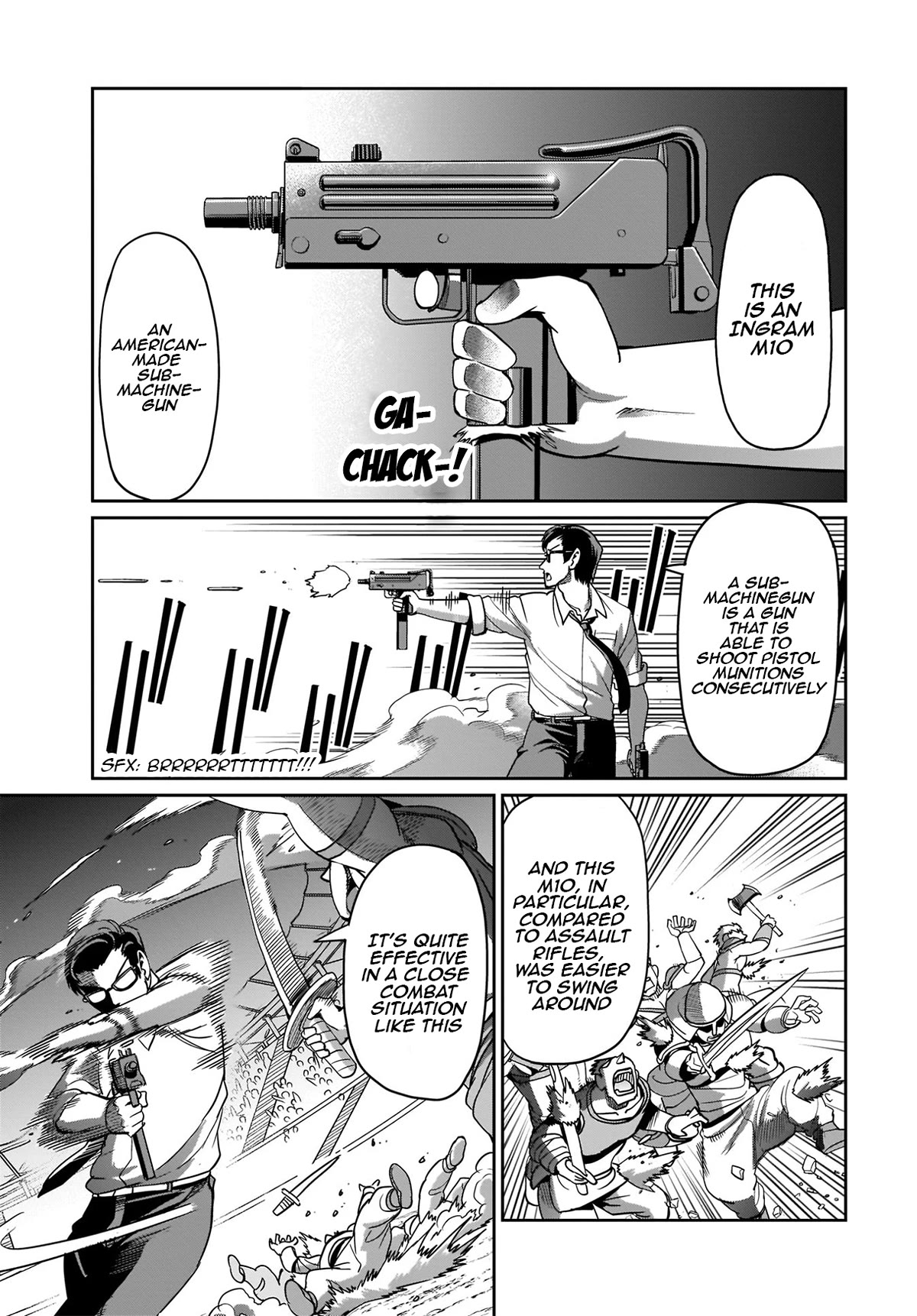 The Gunner's Life of a Middle-aged Man Summoned to Another World and Armed With a Rifle Chapter 6 page 14 - Chapter 6: Battle Royale