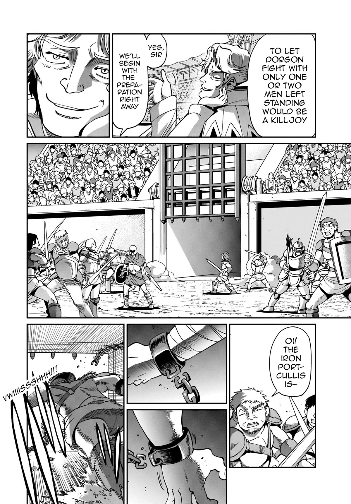 The Gunner's Life of a Middle-aged Man Summoned to Another World and Armed With a Rifle Chapter 6 page 17 - Chapter 6: Battle Royale