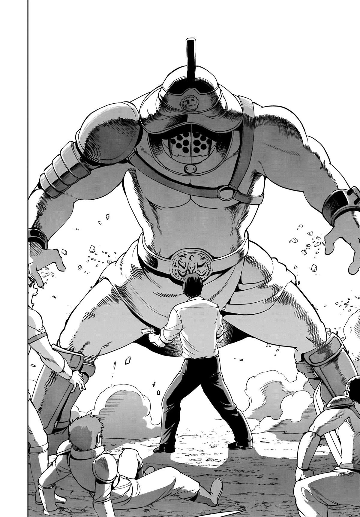 The Gunner's Life of a Middle-aged Man Summoned to Another World and Armed With a Rifle Chapter 6 page 19 - Chapter 6: Battle Royale