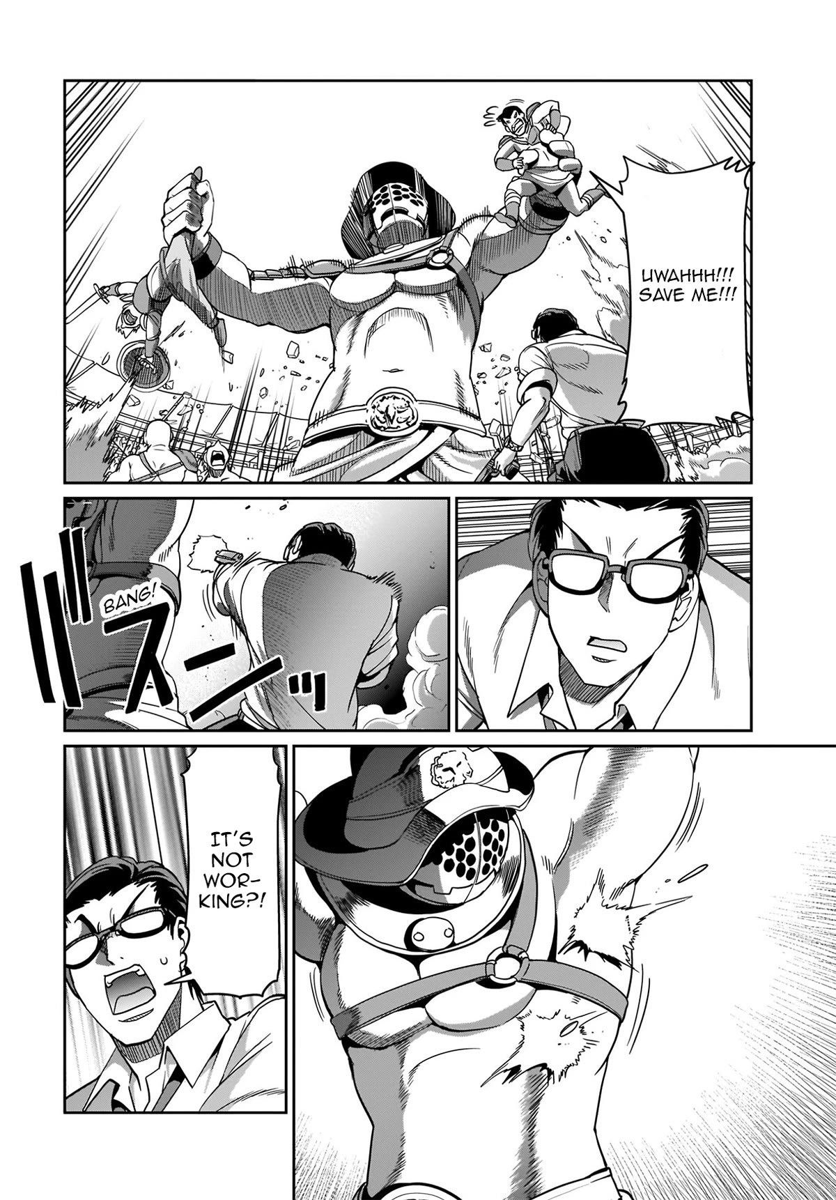 The Gunner's Life of a Middle-aged Man Summoned to Another World and Armed With a Rifle Chapter 6 page 21 - Chapter 6: Battle Royale