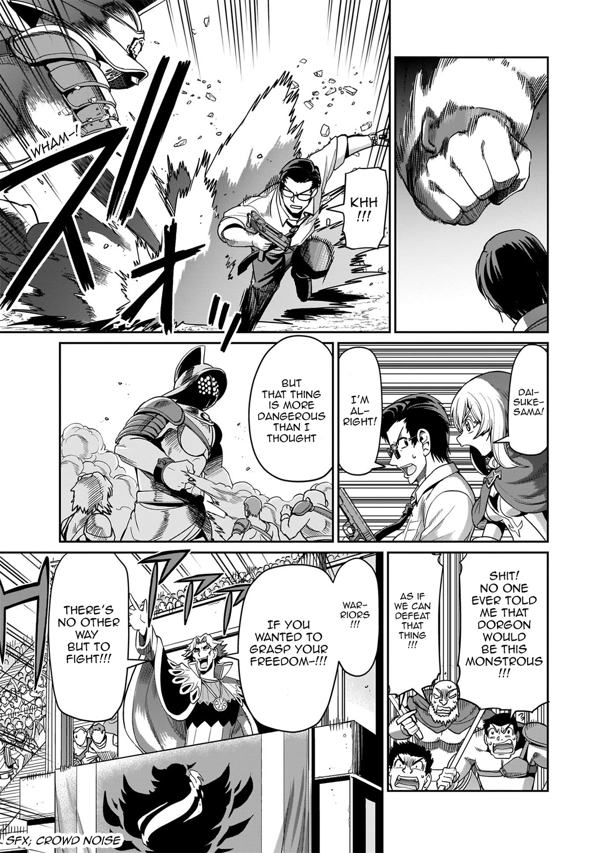 The Gunner's Life of a Middle-aged Man Summoned to Another World and Armed With a Rifle Chapter 6 page 22 - Chapter 6: Battle Royale