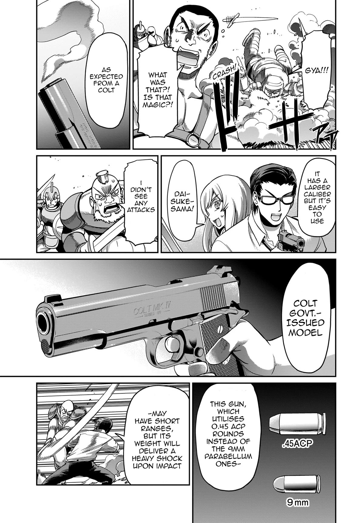 The Gunner's Life of a Middle-aged Man Summoned to Another World and Armed With a Rifle Chapter 6 page 6 - Chapter 6: Battle Royale
