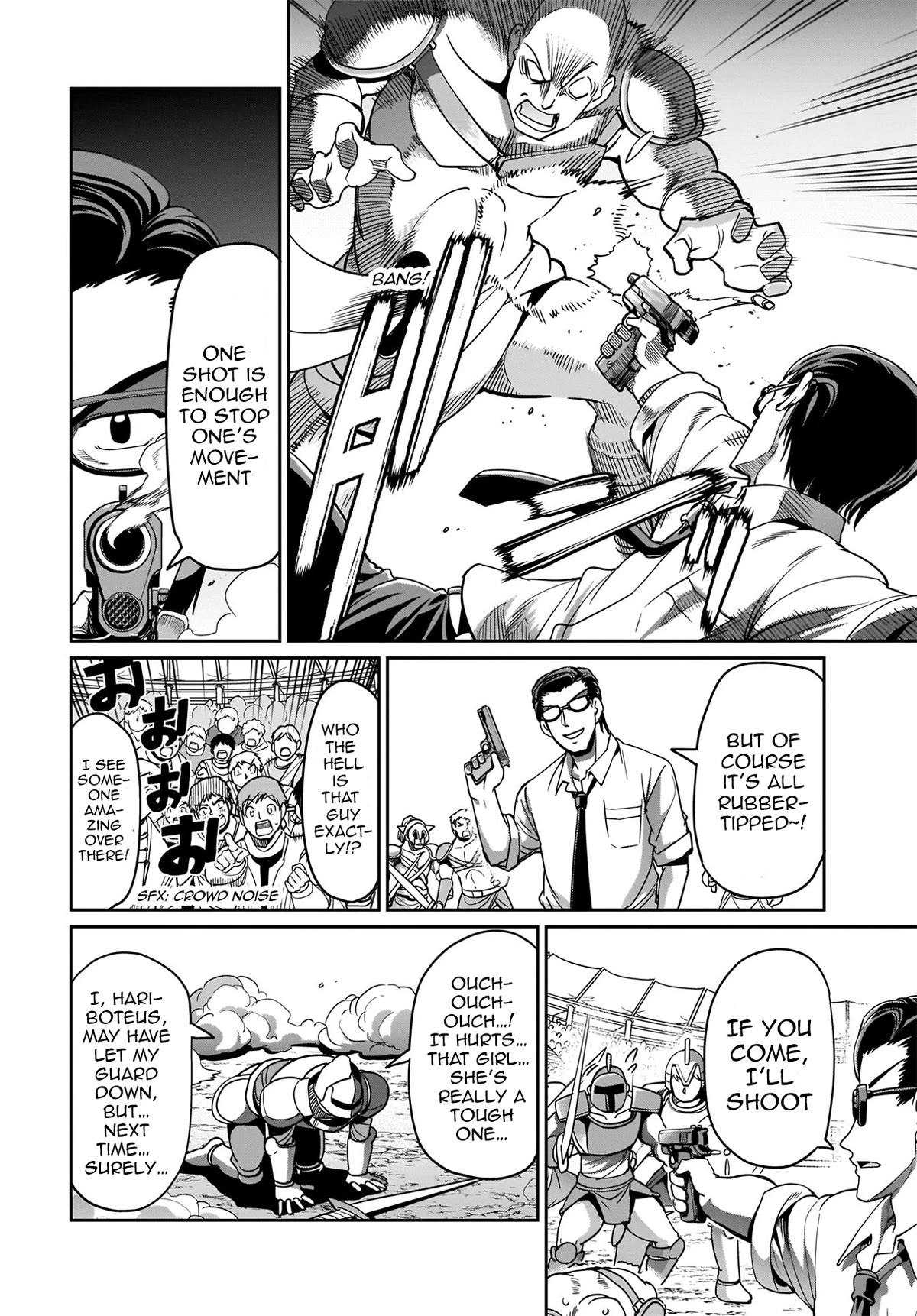The Gunner's Life of a Middle-aged Man Summoned to Another World and Armed With a Rifle Chapter 6 page 7 - Chapter 6: Battle Royale