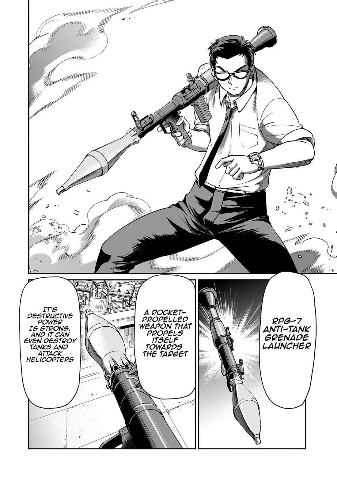 The Gunner's Life of a Middle-aged Man Summoned to Another World and Armed With a Rifle Chapter 60 page 11 - Chapter 60: RPG-7
