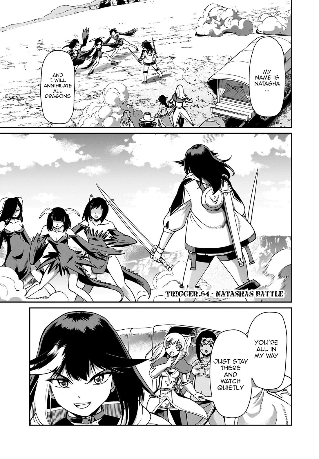 The Gunner's Life of a Middle-aged Man Summoned to Another World and Armed With a Rifle Chapter 64 page 2 - Chapter 64: Natasha's Battle