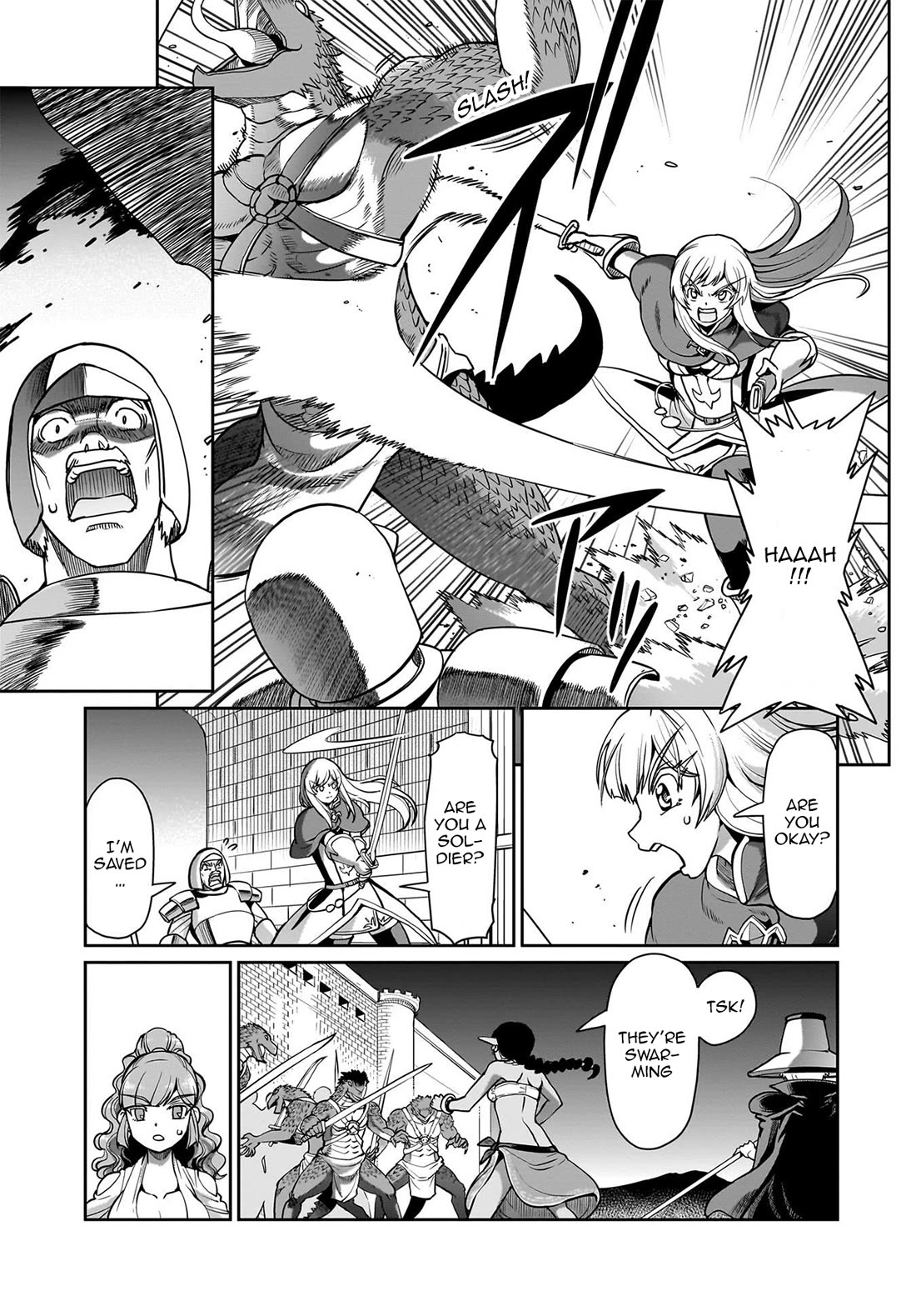 The Gunner's Life of a Middle-aged Man Summoned to Another World and Armed With a Rifle Chapter 65 page 10 - Chapter 65: Dragon Warrior