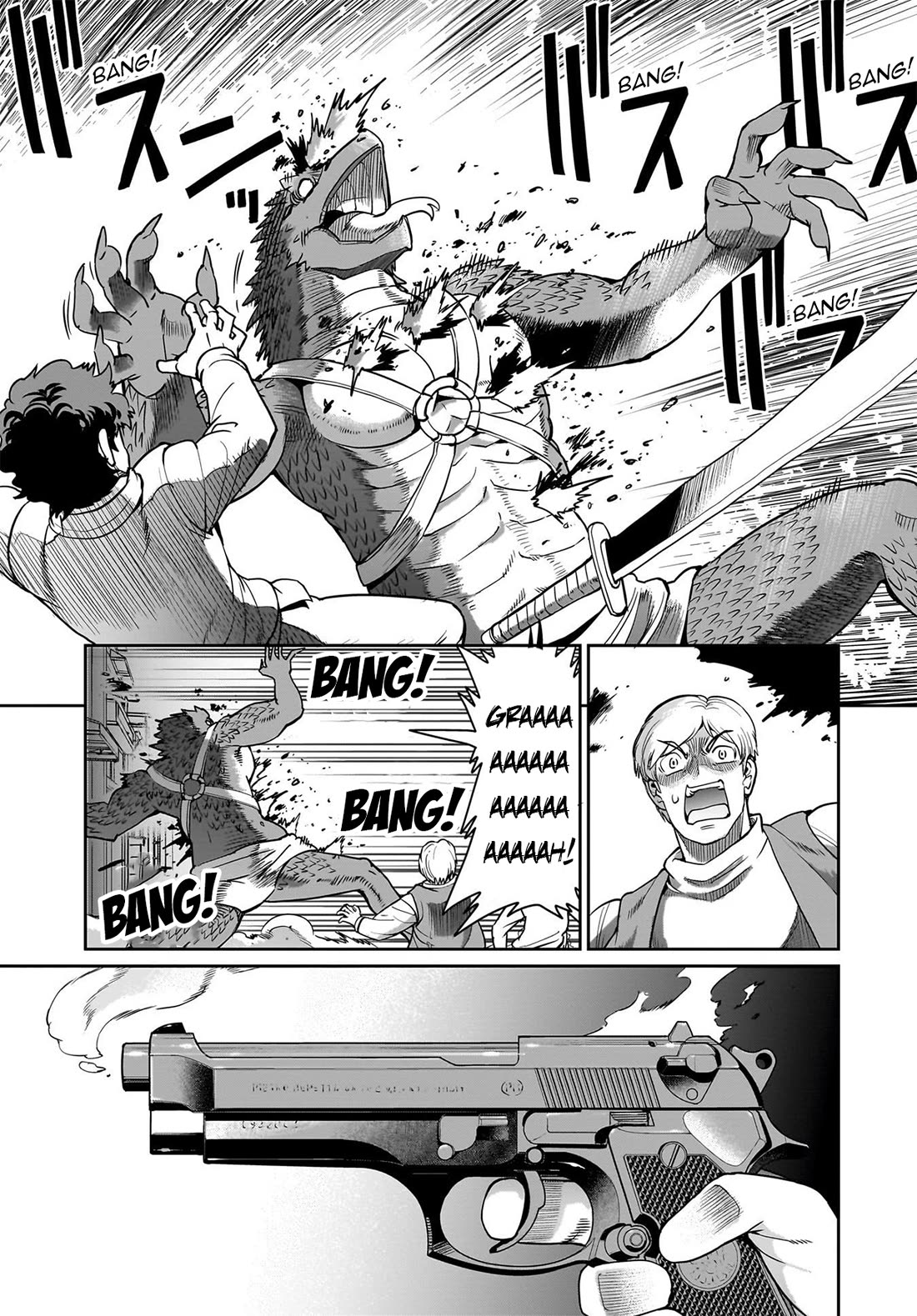 The Gunner's Life of a Middle-aged Man Summoned to Another World and Armed With a Rifle Chapter 65 page 18 - Chapter 65: Dragon Warrior