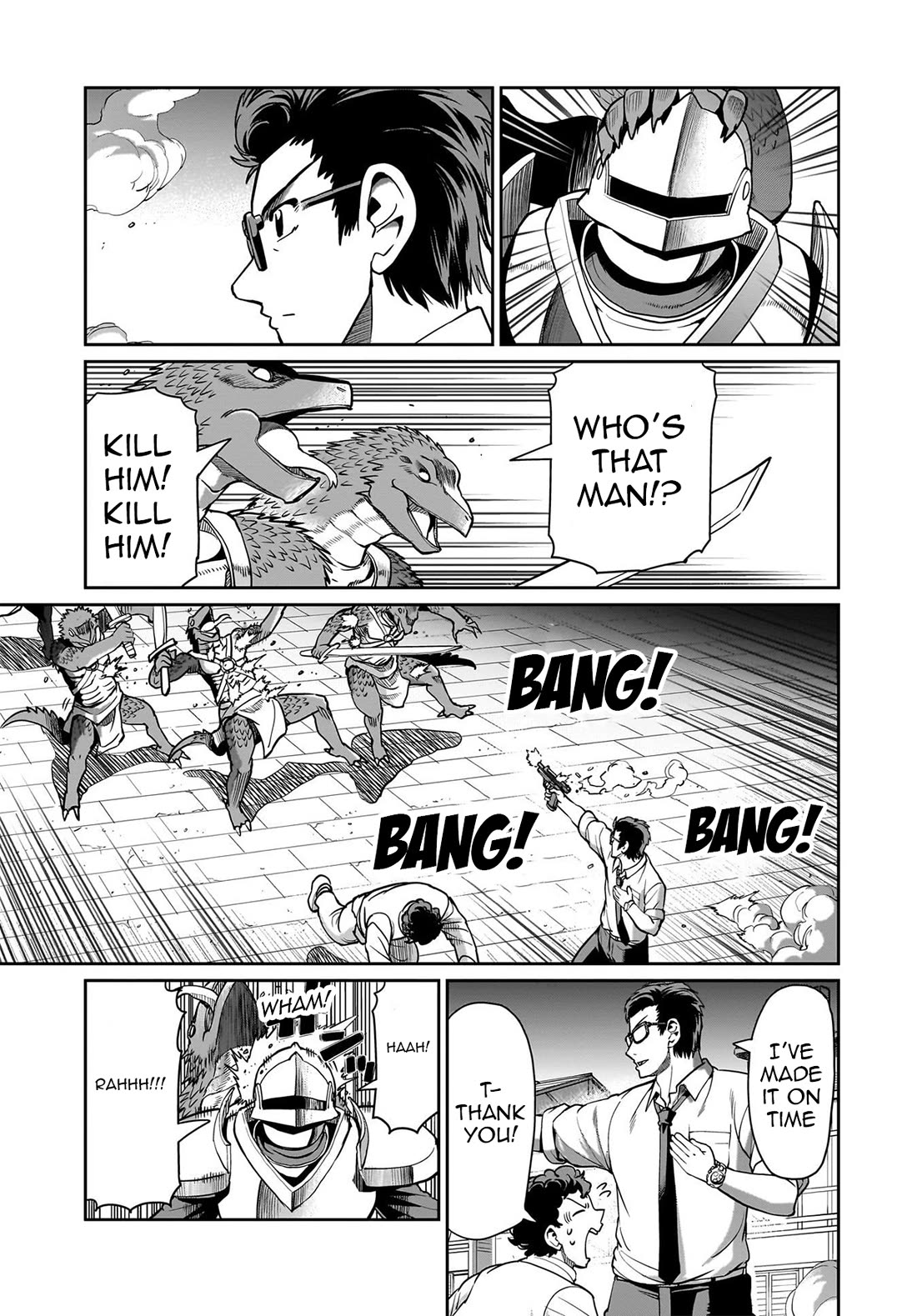 The Gunner's Life of a Middle-aged Man Summoned to Another World and Armed With a Rifle Chapter 65 page 20 - Chapter 65: Dragon Warrior