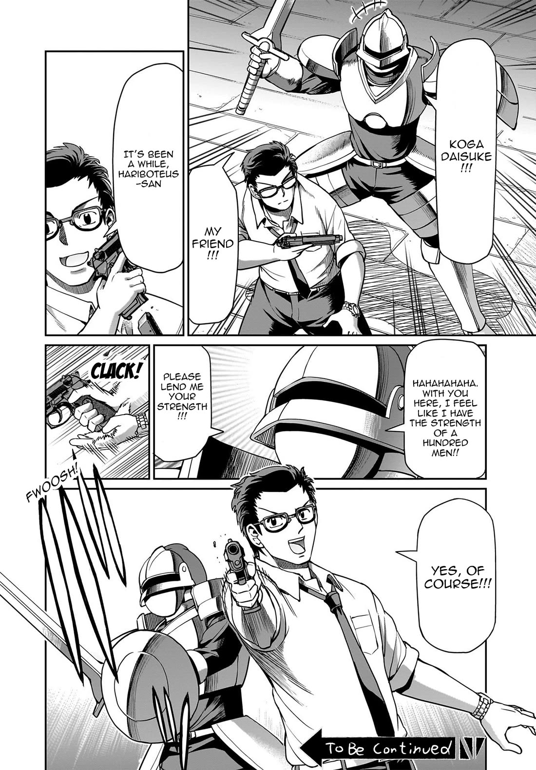 The Gunner's Life of a Middle-aged Man Summoned to Another World and Armed With a Rifle Chapter 65 page 21 - Chapter 65: Dragon Warrior