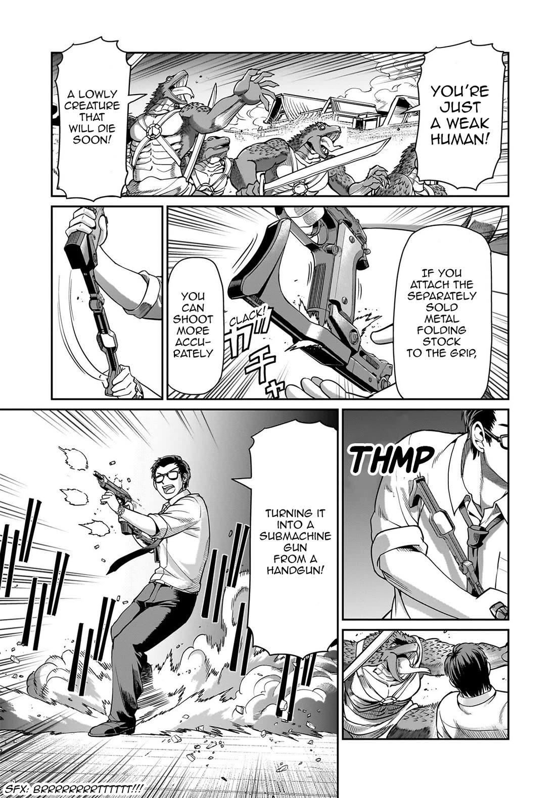 The Gunner's Life of a Middle-aged Man Summoned to Another World and Armed With a Rifle Chapter 66 page 14 - Chapter 66: Gratitude of the Colloseum