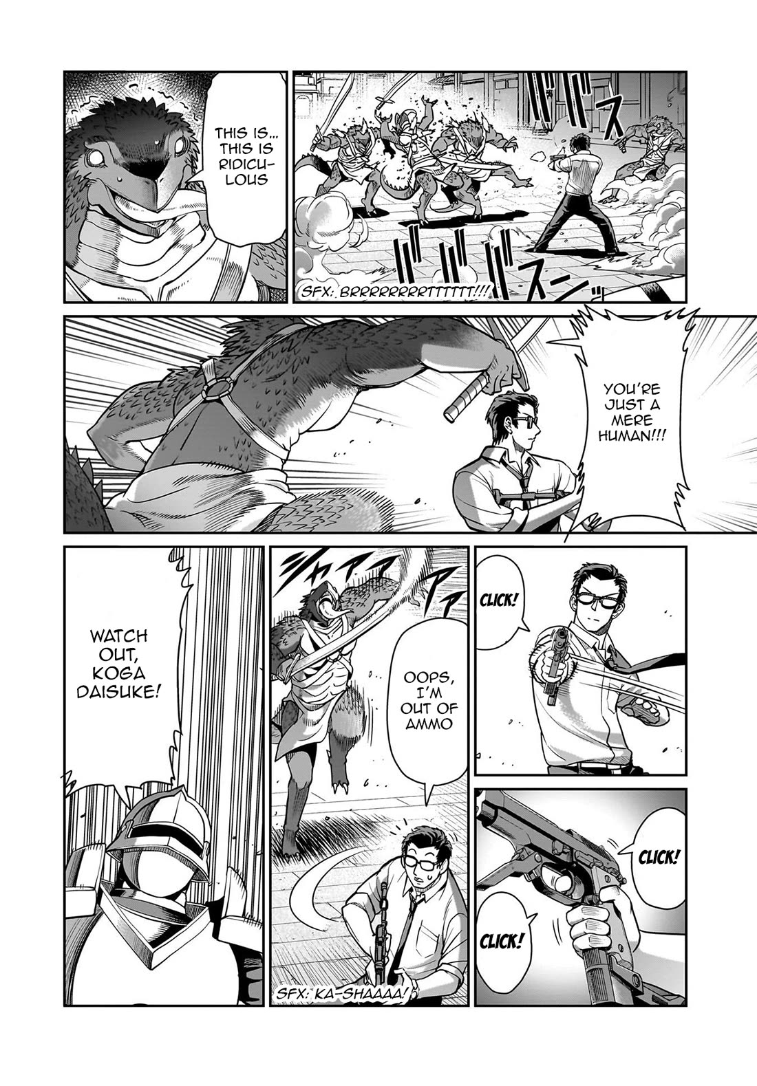 The Gunner's Life of a Middle-aged Man Summoned to Another World and Armed With a Rifle Chapter 66 page 15 - Chapter 66: Gratitude of the Colloseum