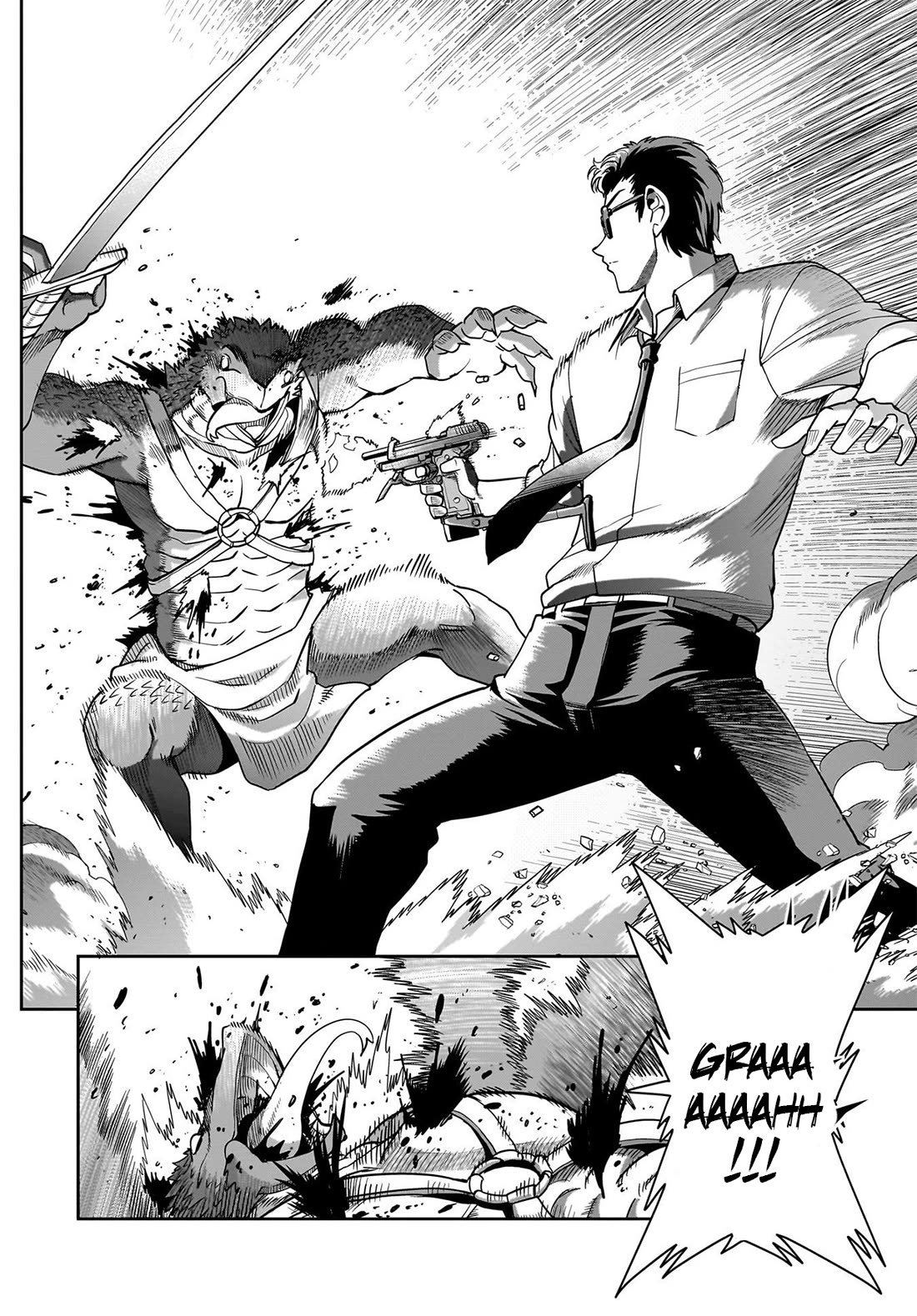 The Gunner's Life of a Middle-aged Man Summoned to Another World and Armed With a Rifle Chapter 66 page 17 - Chapter 66: Gratitude of the Colloseum