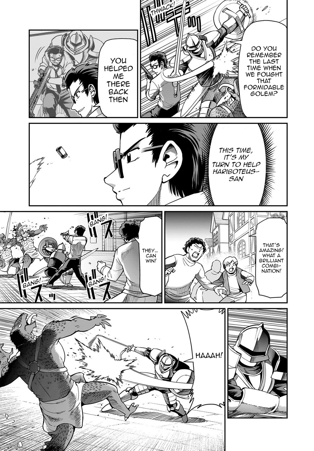 The Gunner's Life of a Middle-aged Man Summoned to Another World and Armed With a Rifle Chapter 66 page 6 - Chapter 66: Gratitude of the Colloseum