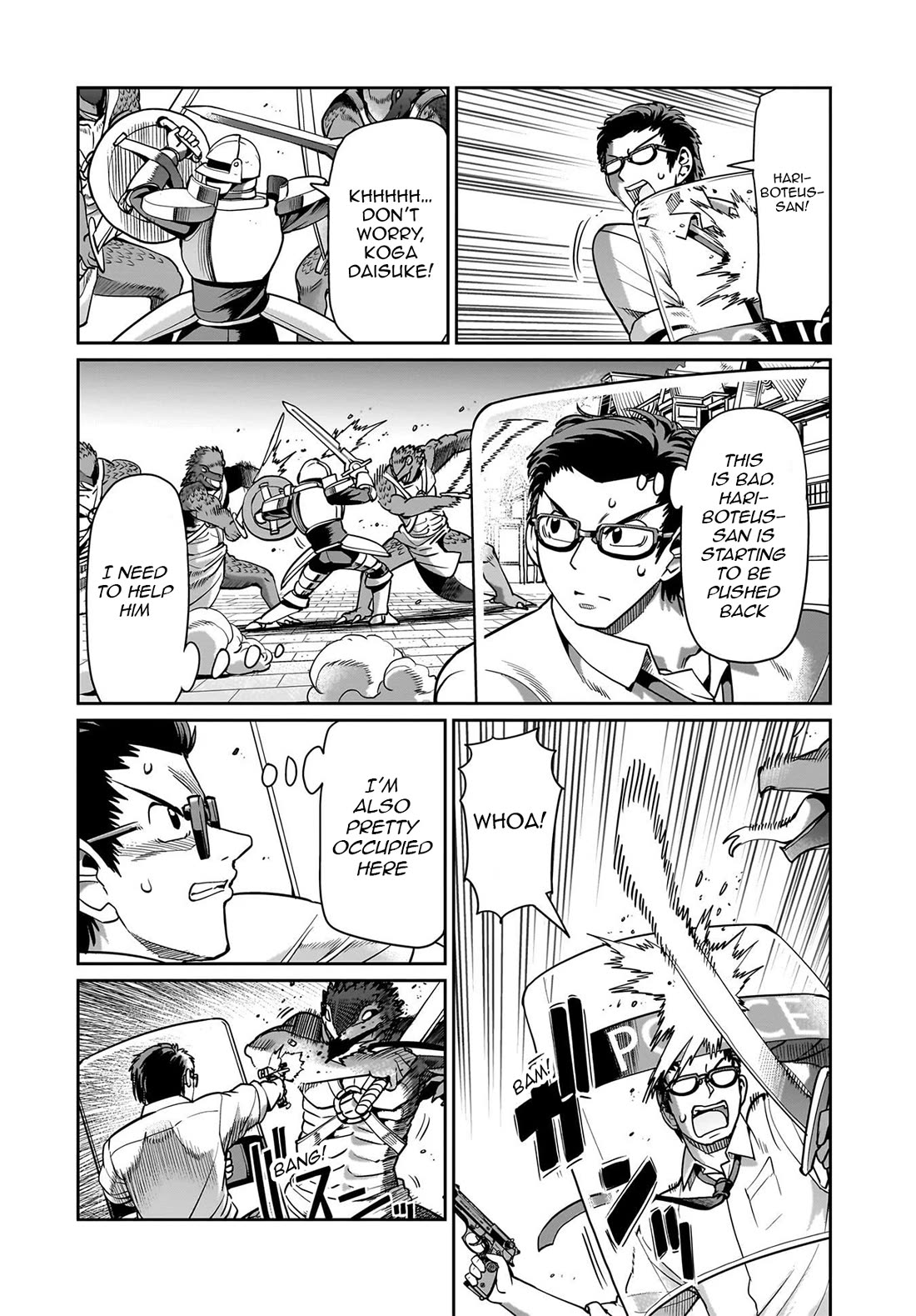 The Gunner's Life of a Middle-aged Man Summoned to Another World and Armed With a Rifle Chapter 66 page 9 - Chapter 66: Gratitude of the Colloseum