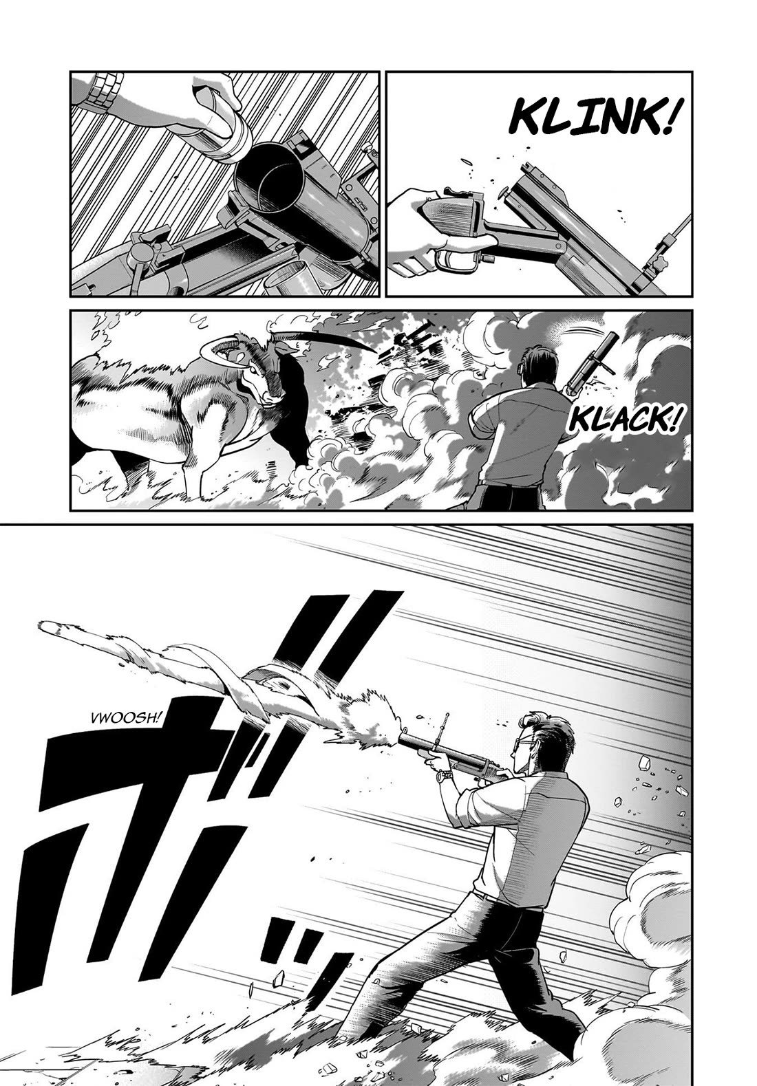 The Gunner's Life of a Middle-aged Man Summoned to Another World and Armed With a Rifle Chapter 68 page 14 - Chapter 68: Behemoth Heat Wave