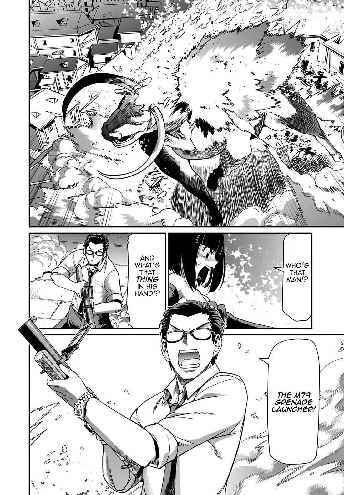 The Gunner's Life of a Middle-aged Man Summoned to Another World and Armed With a Rifle Chapter 68 page 15 - Chapter 68: Behemoth Heat Wave