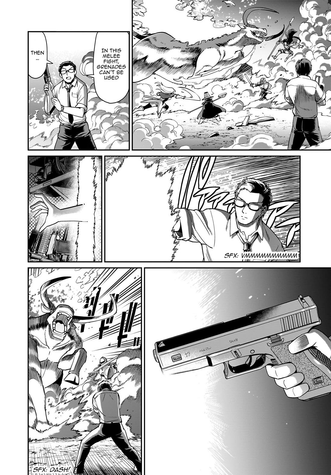 The Gunner's Life of a Middle-aged Man Summoned to Another World and Armed With a Rifle Chapter 69 page 11 - Chapter 69: Versus Behemoth
