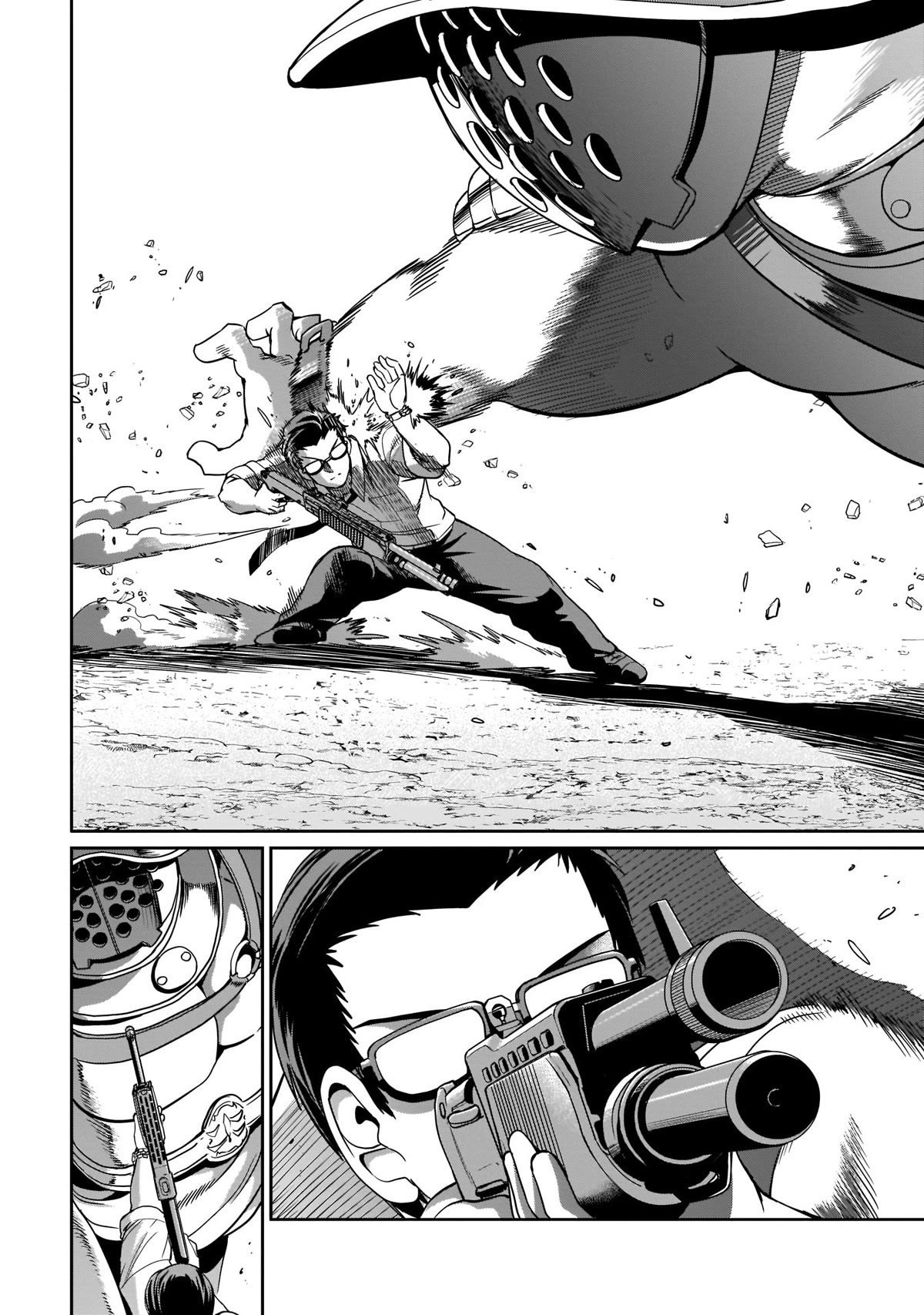 The Gunner's Life of a Middle-aged Man Summoned to Another World and Armed With a Rifle Chapter 7 page 11 - Chapter 7: Vs. The Strongest Warrior of the Colosseum