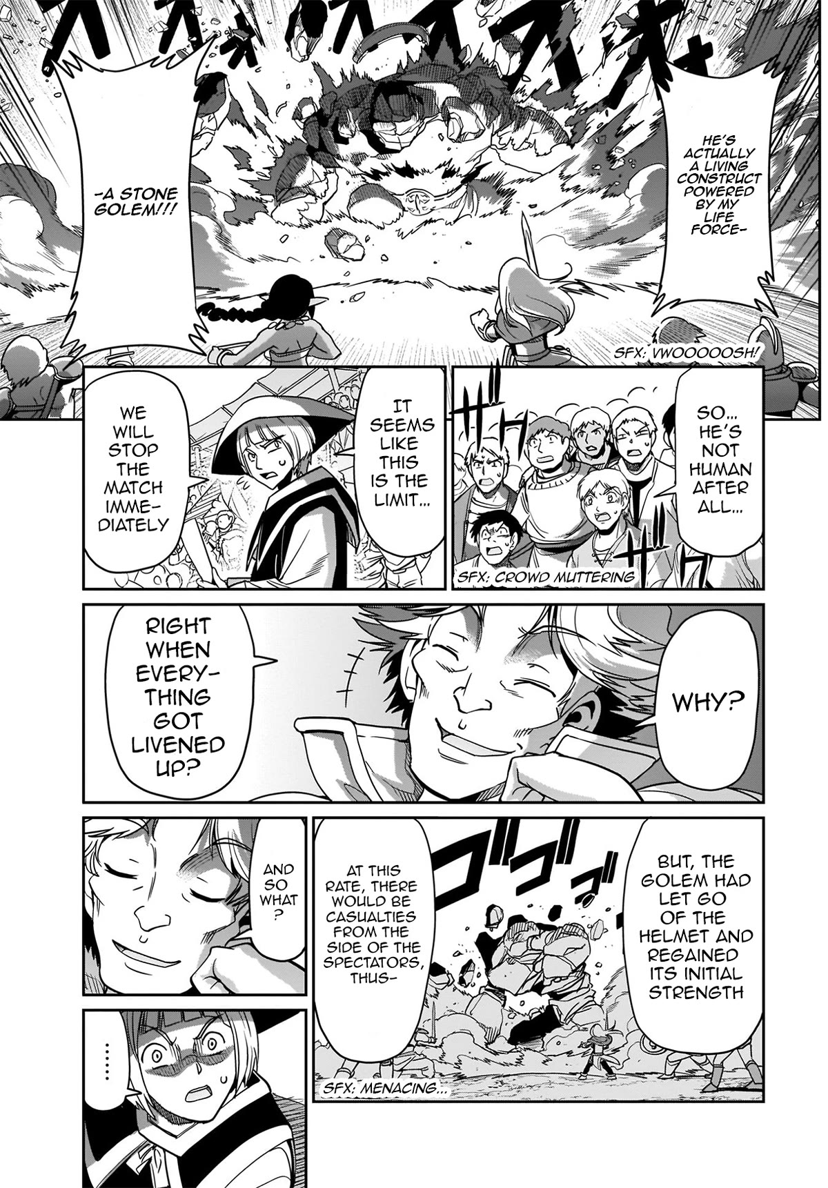 The Gunner's Life of a Middle-aged Man Summoned to Another World and Armed With a Rifle Chapter 7 page 16 - Chapter 7: Vs. The Strongest Warrior of the Colosseum