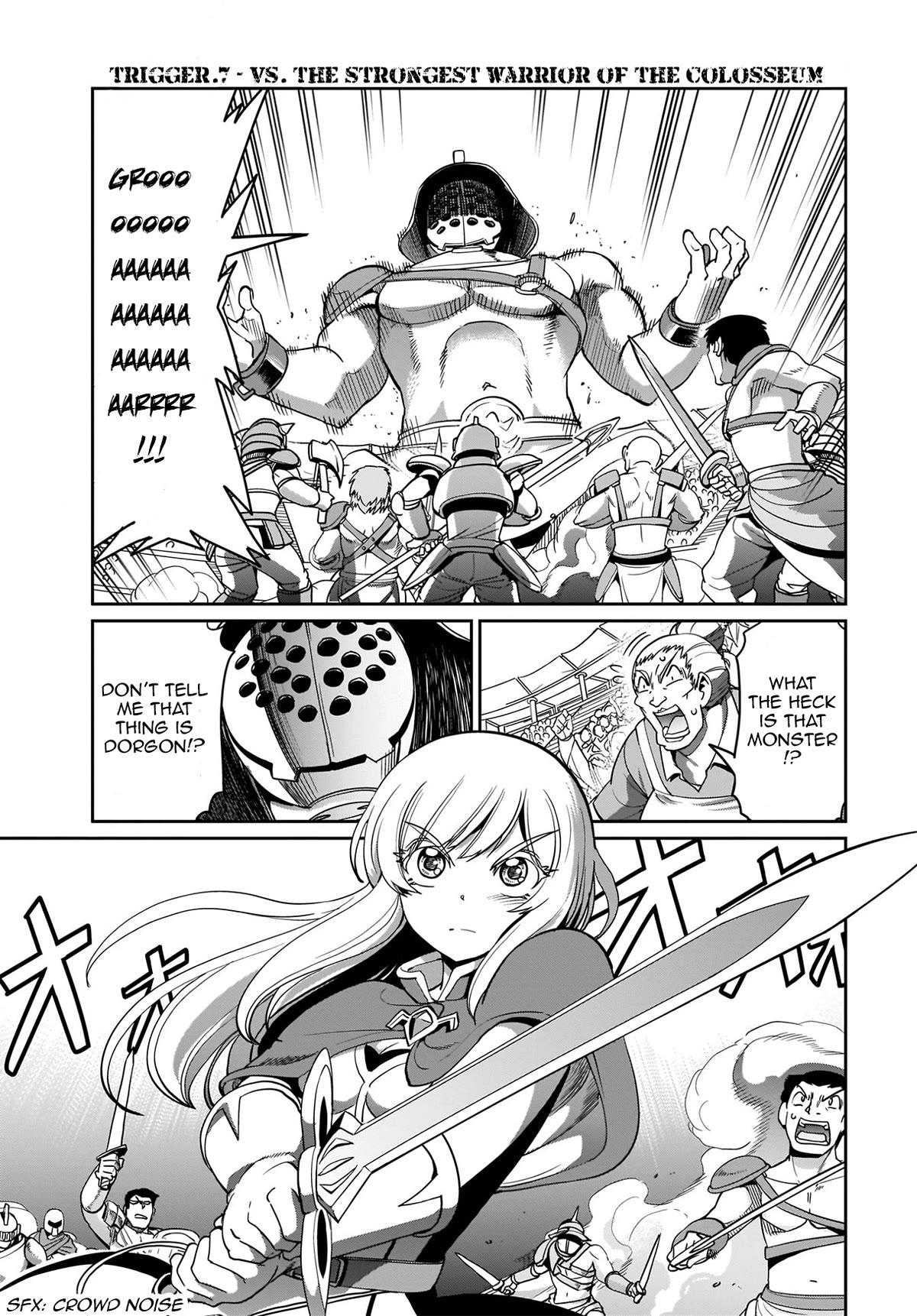 The Gunner's Life of a Middle-aged Man Summoned to Another World and Armed With a Rifle Chapter 7 page 2 - Chapter 7: Vs. The Strongest Warrior of the Colosseum