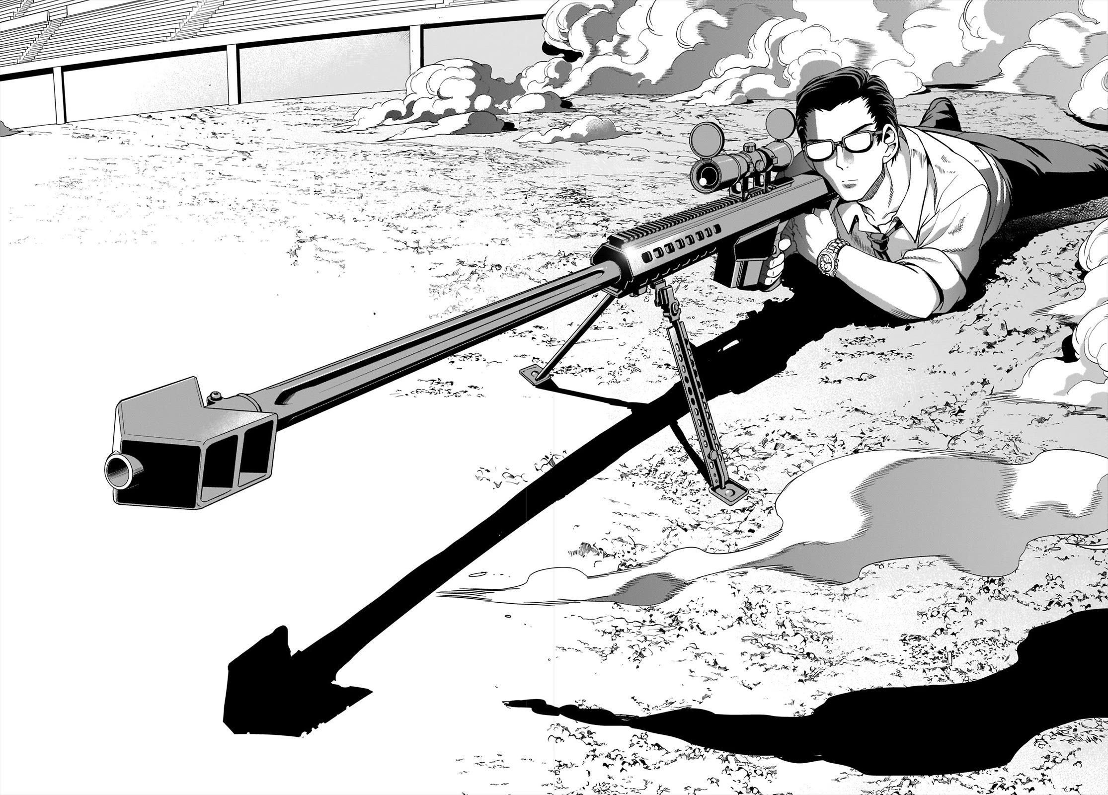 The Gunner's Life of a Middle-aged Man Summoned to Another World and Armed With a Rifle Chapter 7 page 23 - Chapter 7: Vs. The Strongest Warrior of the Colosseum