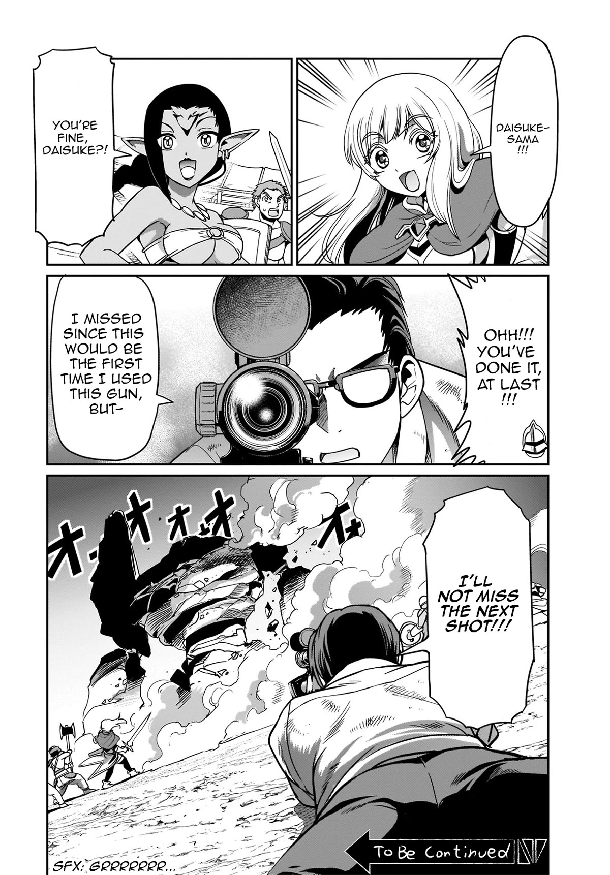 The Gunner's Life of a Middle-aged Man Summoned to Another World and Armed With a Rifle Chapter 7 page 24 - Chapter 7: Vs. The Strongest Warrior of the Colosseum