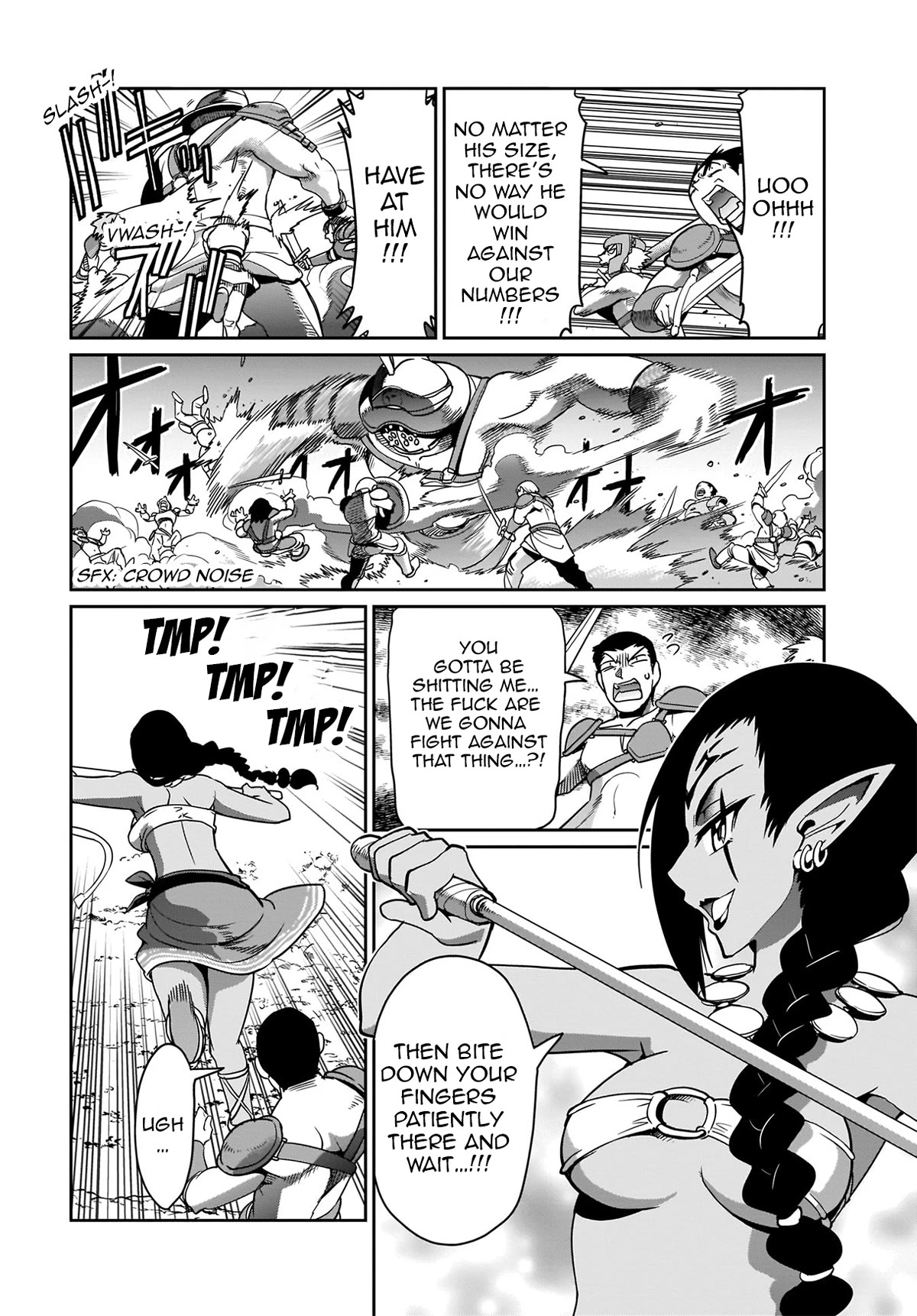 The Gunner's Life of a Middle-aged Man Summoned to Another World and Armed With a Rifle Chapter 7 page 3 - Chapter 7: Vs. The Strongest Warrior of the Colosseum