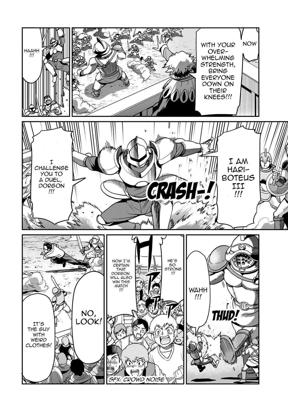 The Gunner's Life of a Middle-aged Man Summoned to Another World and Armed With a Rifle Chapter 7 page 7 - Chapter 7: Vs. The Strongest Warrior of the Colosseum