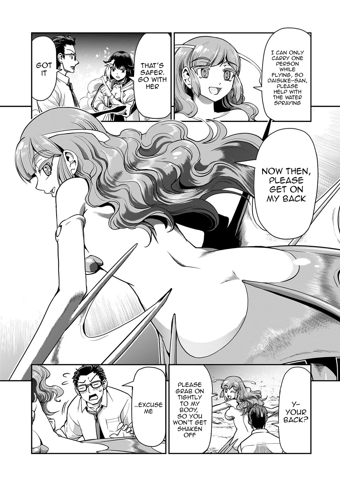 The Gunner's Life of a Middle-aged Man Summoned to Another World and Armed With a Rifle Chapter 70 page 4 - Chapter 70: Dragon-Human Form